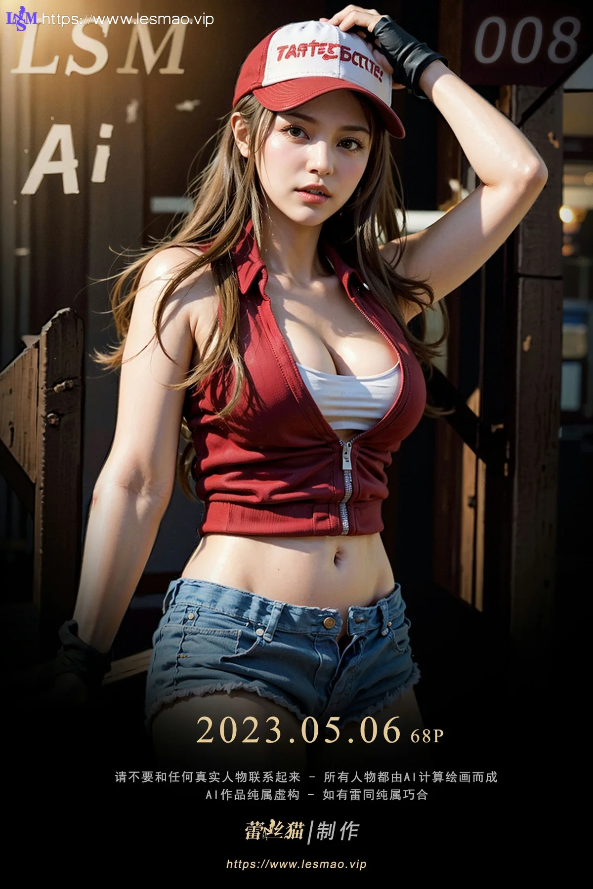 AIG  No.008 快餐店工作的少女 - 1