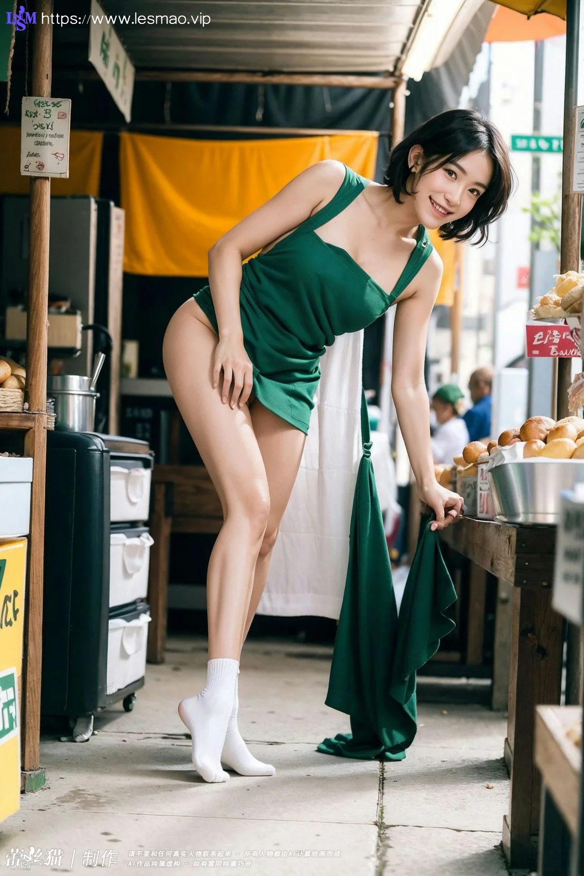AIG  No.014 水果店美女销售 - 2