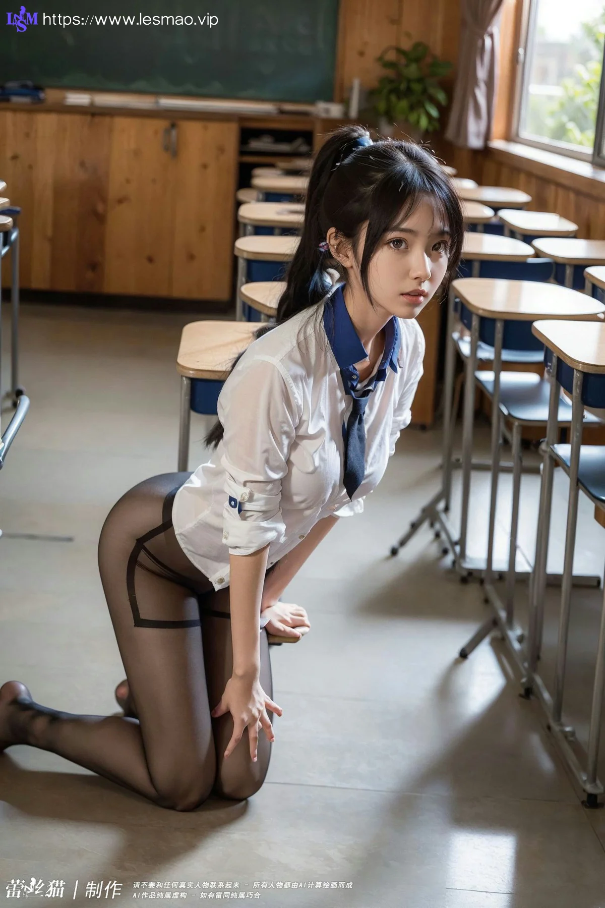 AIG  No.026 校园自习室的萝莉少女 - 7