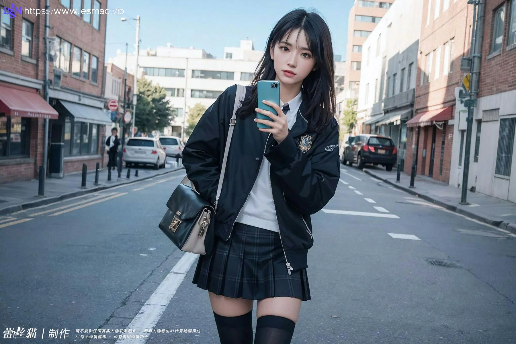 AIG  No.029 清纯萝莉街拍写真 - 2