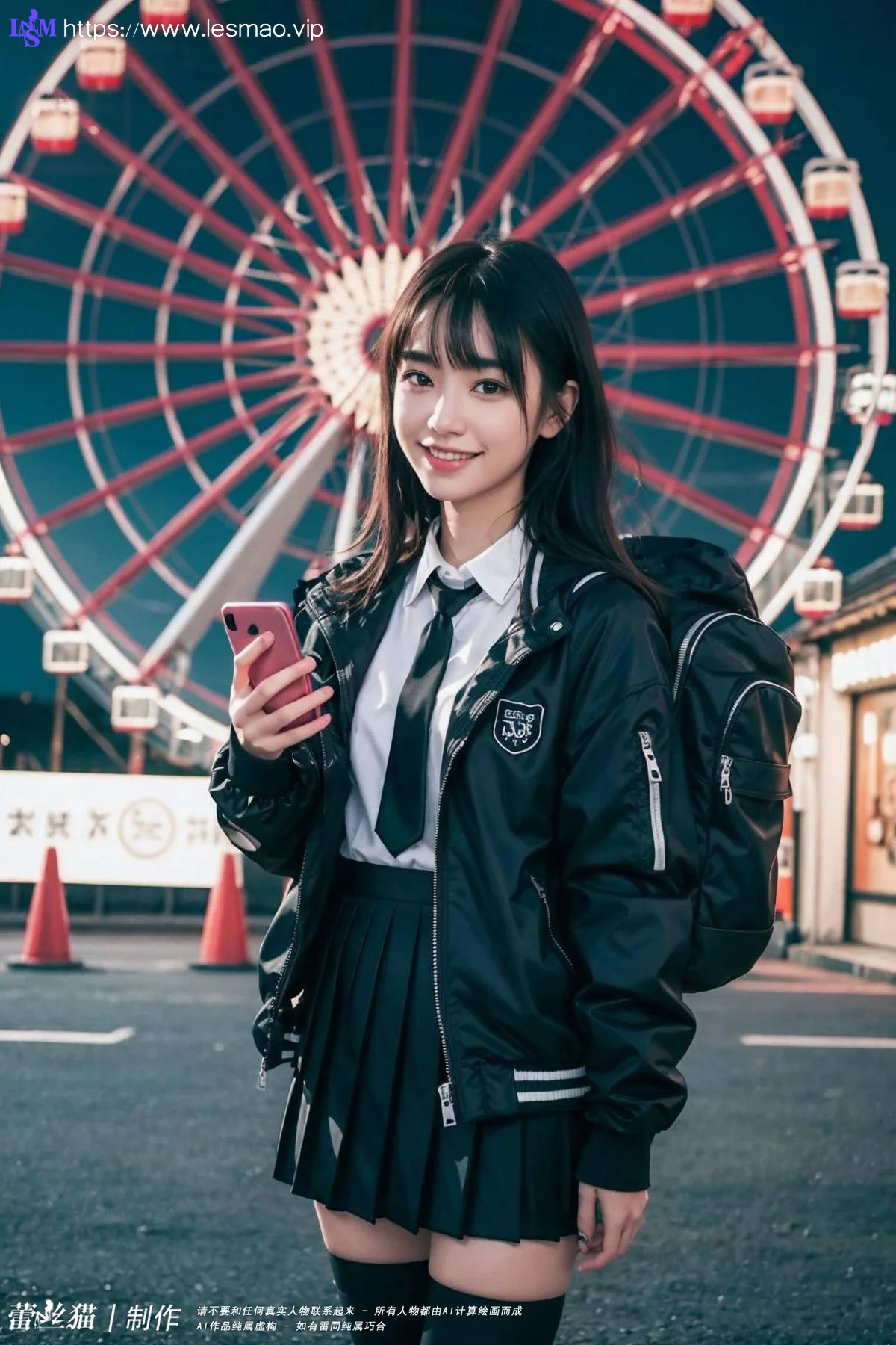 AIG  No.029 清纯萝莉街拍写真 - 8