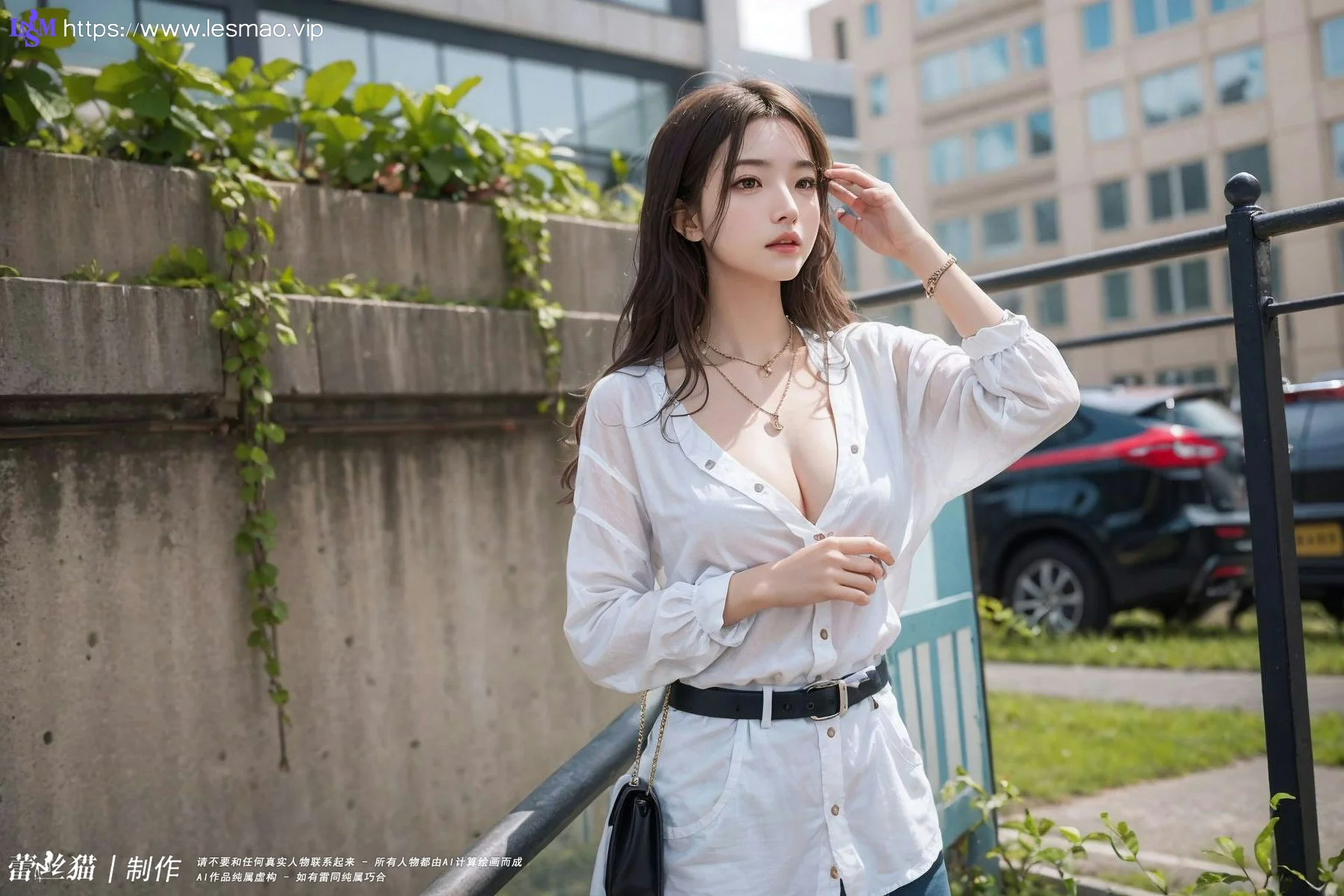 AIG  No.034 泳池白内衣系列美女 - 6