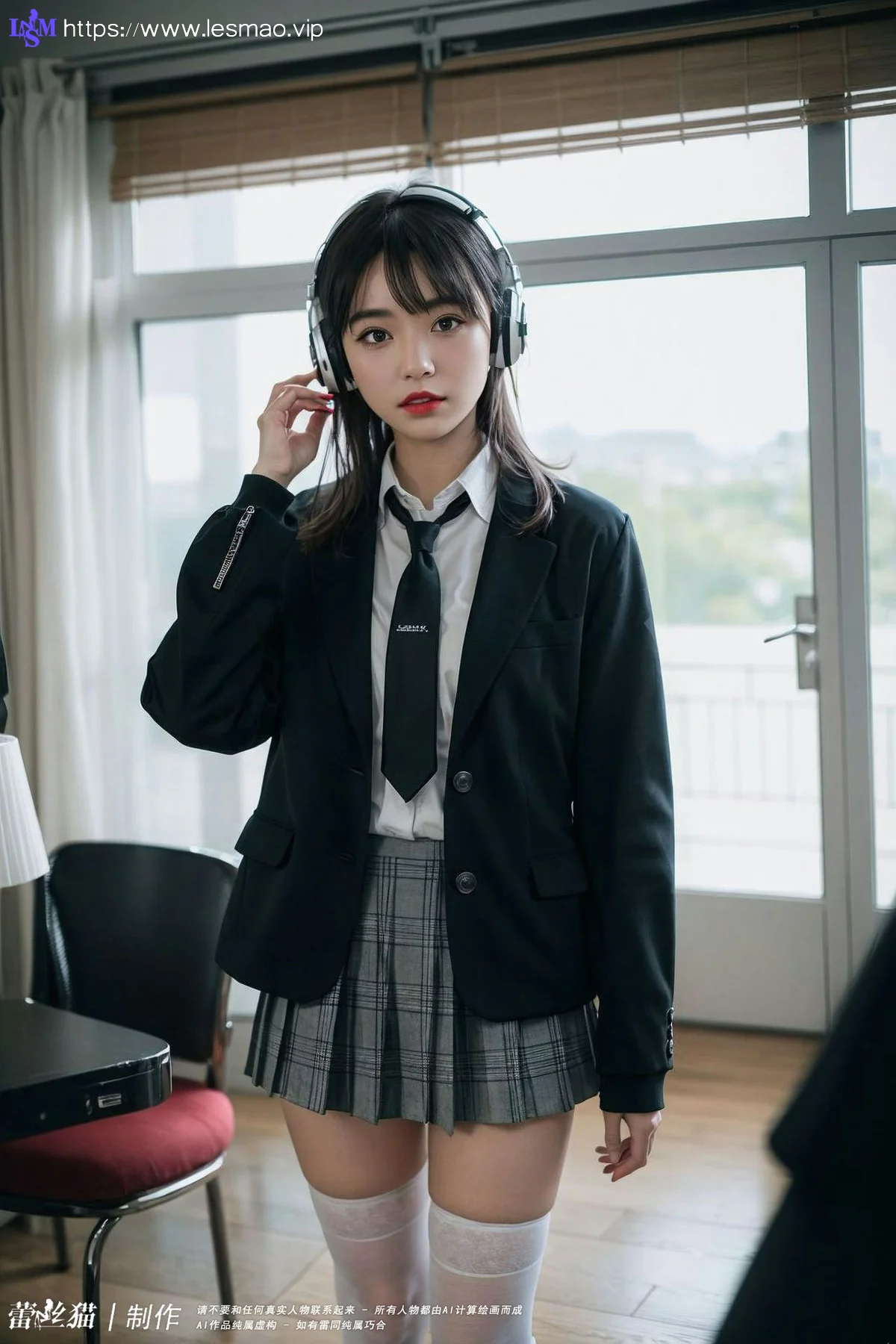 AIG  No.036 电车短发美女写真 - 2