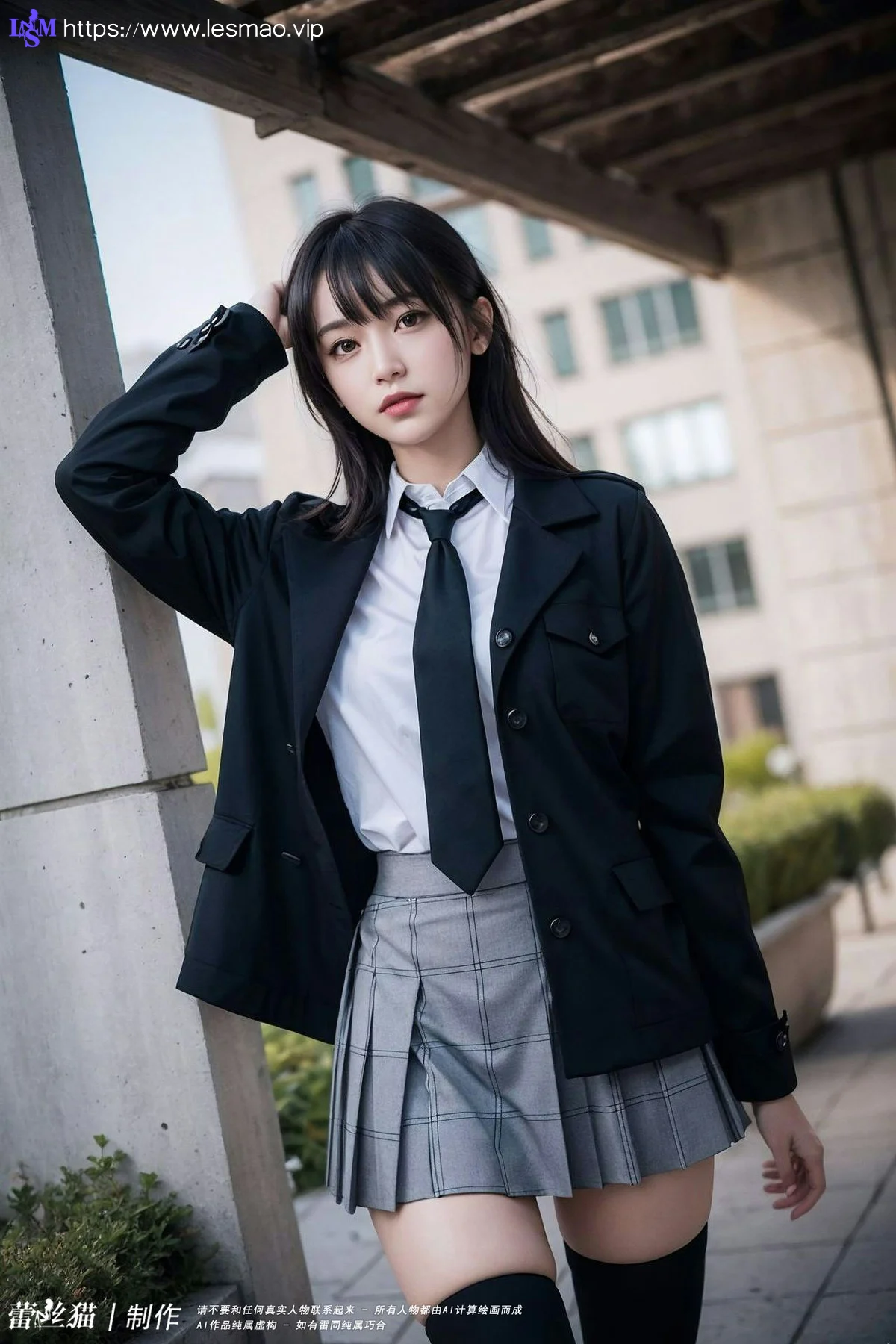 AIG  No.036 电车短发美女写真 - 6