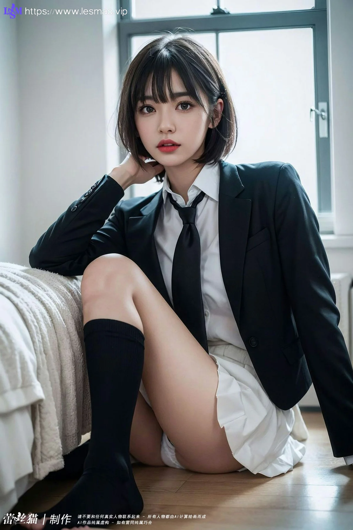 AIG  No.036 电车短发美女写真 - 5