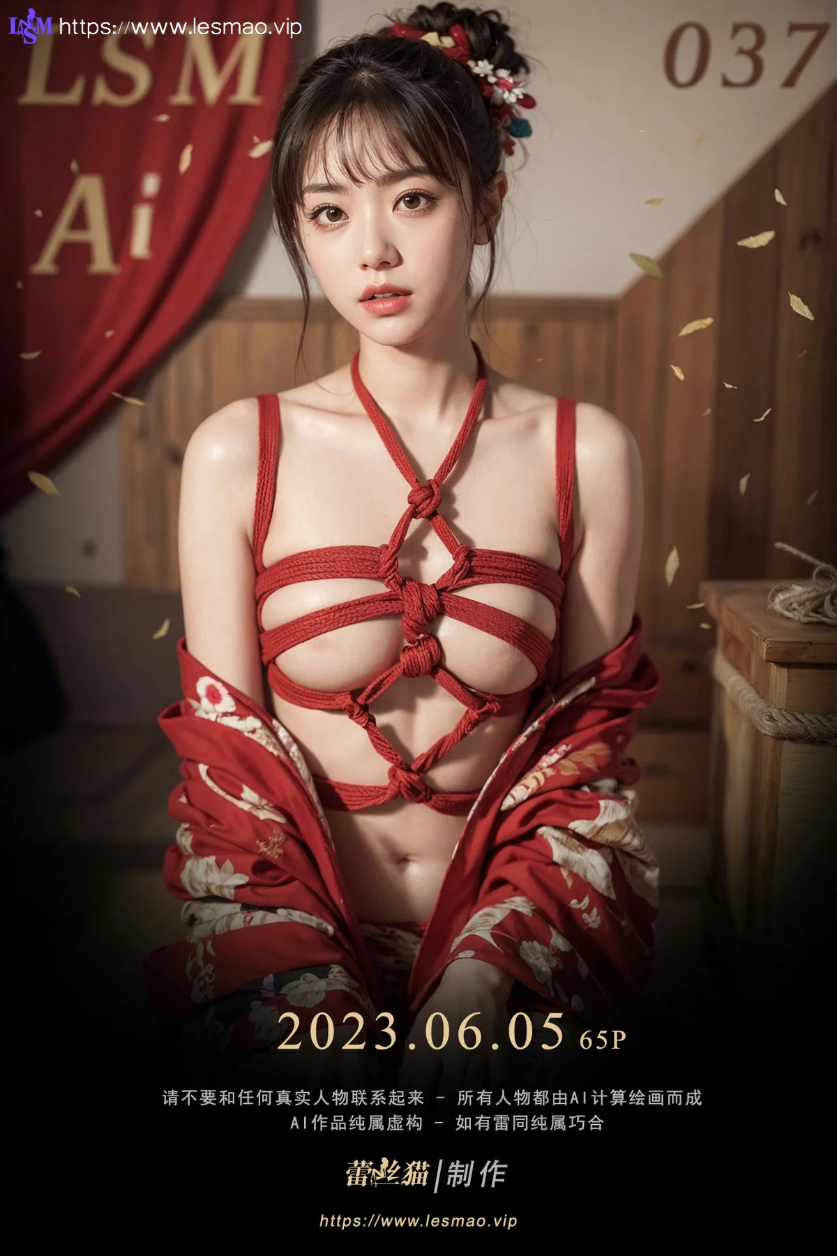 AIG  No.037 和服捆绑诱惑爆乳 - 1