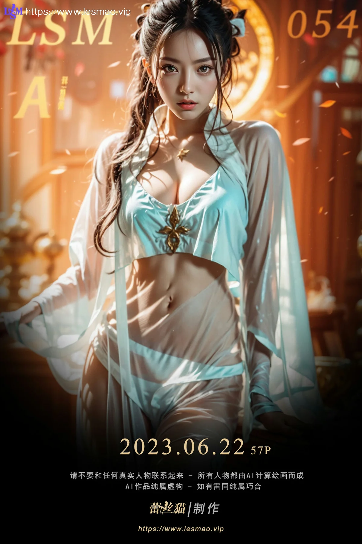 AIG  No.054 白衣性感爆乳法师 - 1