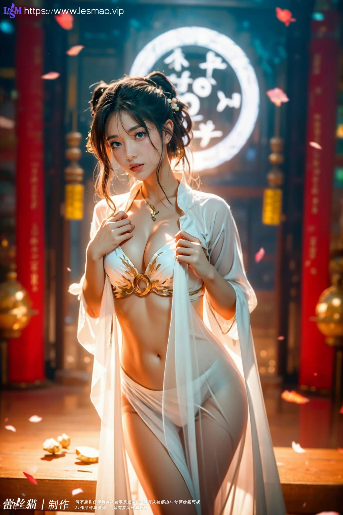 AIG  No.054 白衣性感爆乳法师 - 9