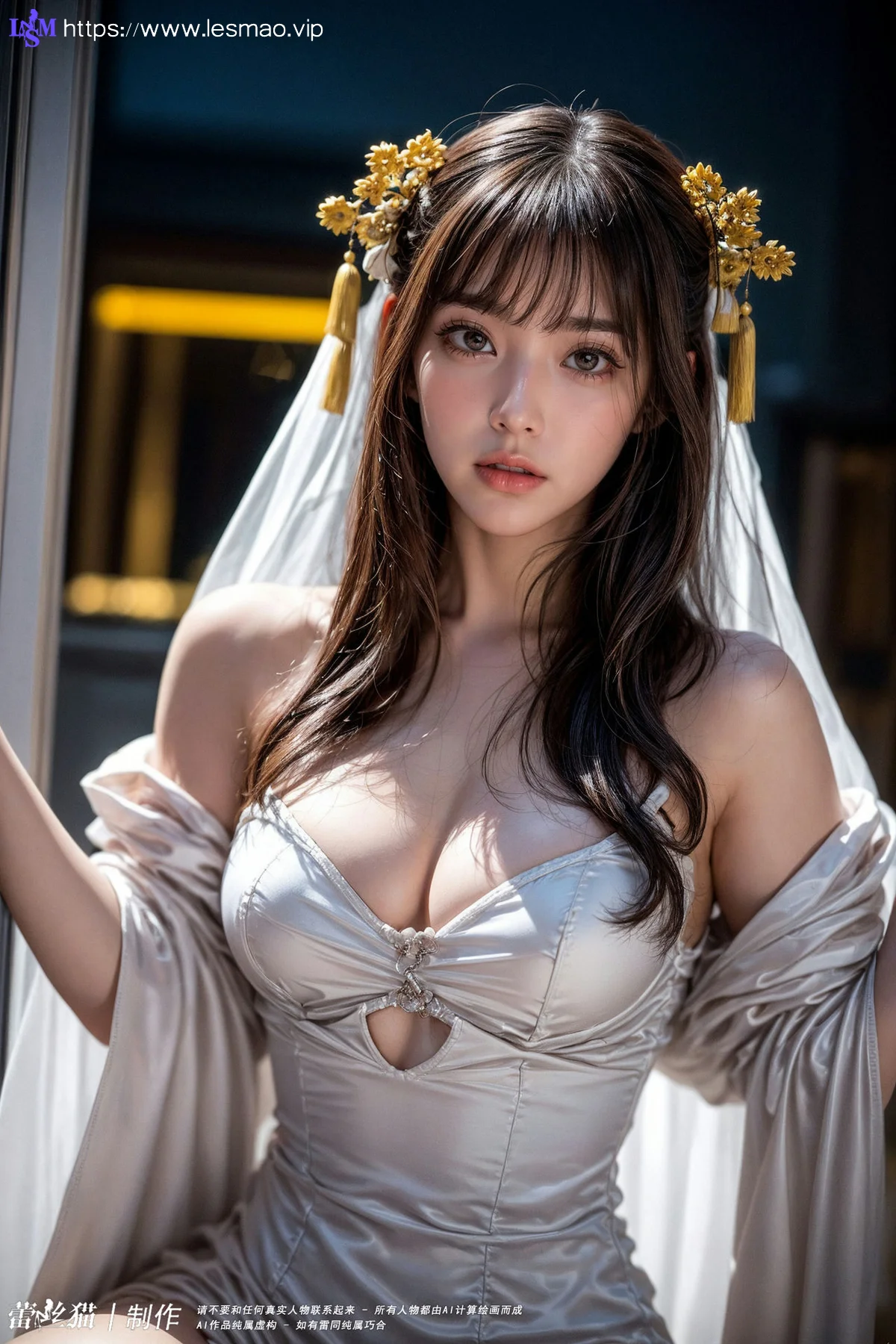 AIG  No.060 古典透视纱裙美女 - 3