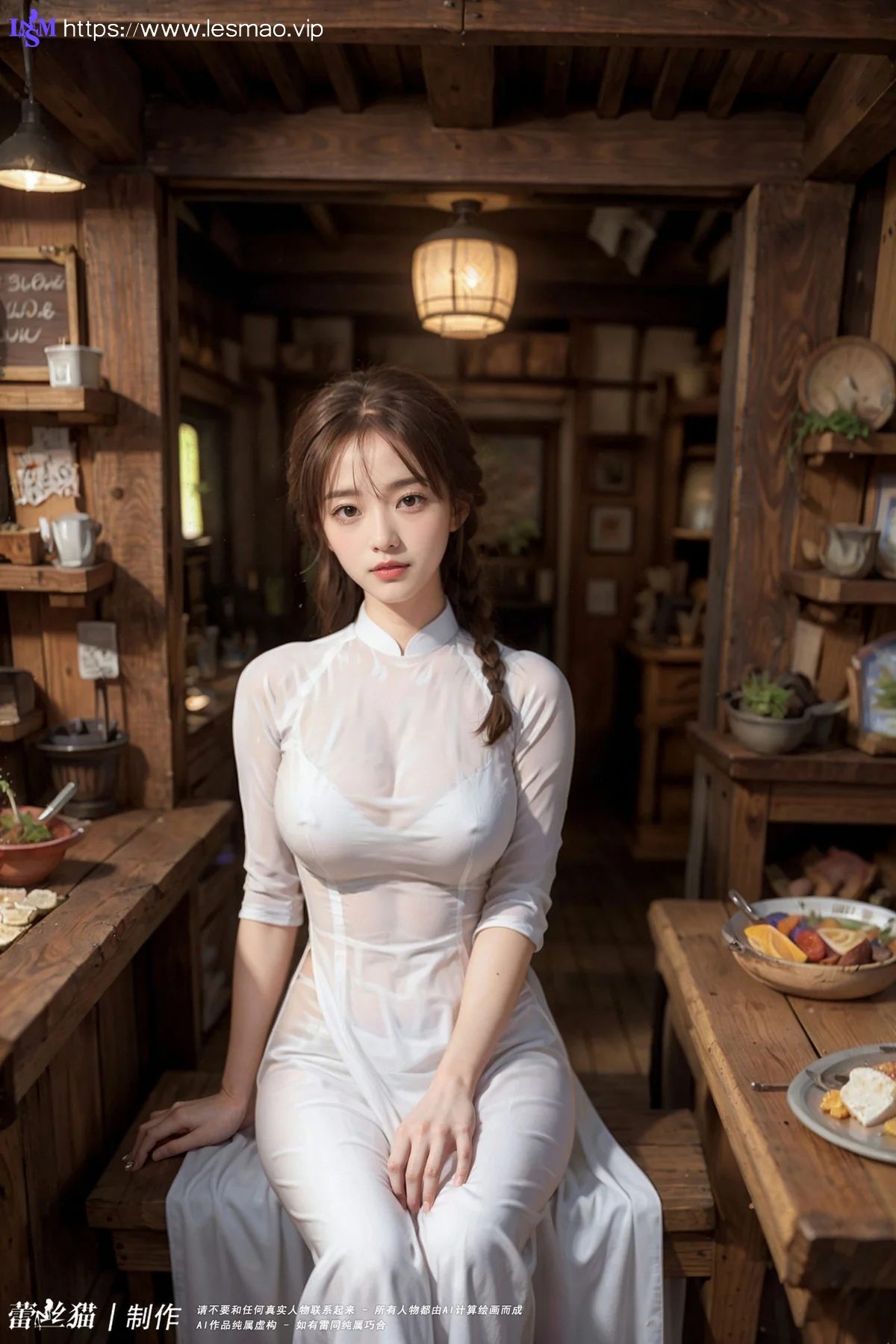 AIG  No.064 越南传统服饰美女小馆 - 8