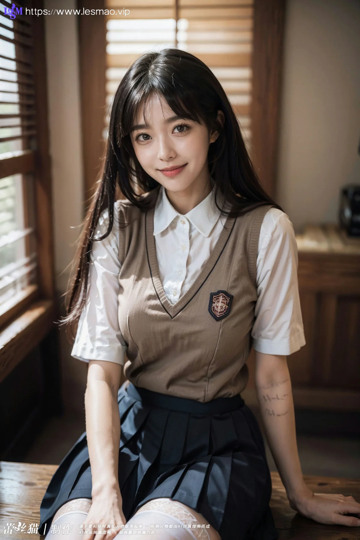 AIG  No.080 校园学妹jk制服 - 2