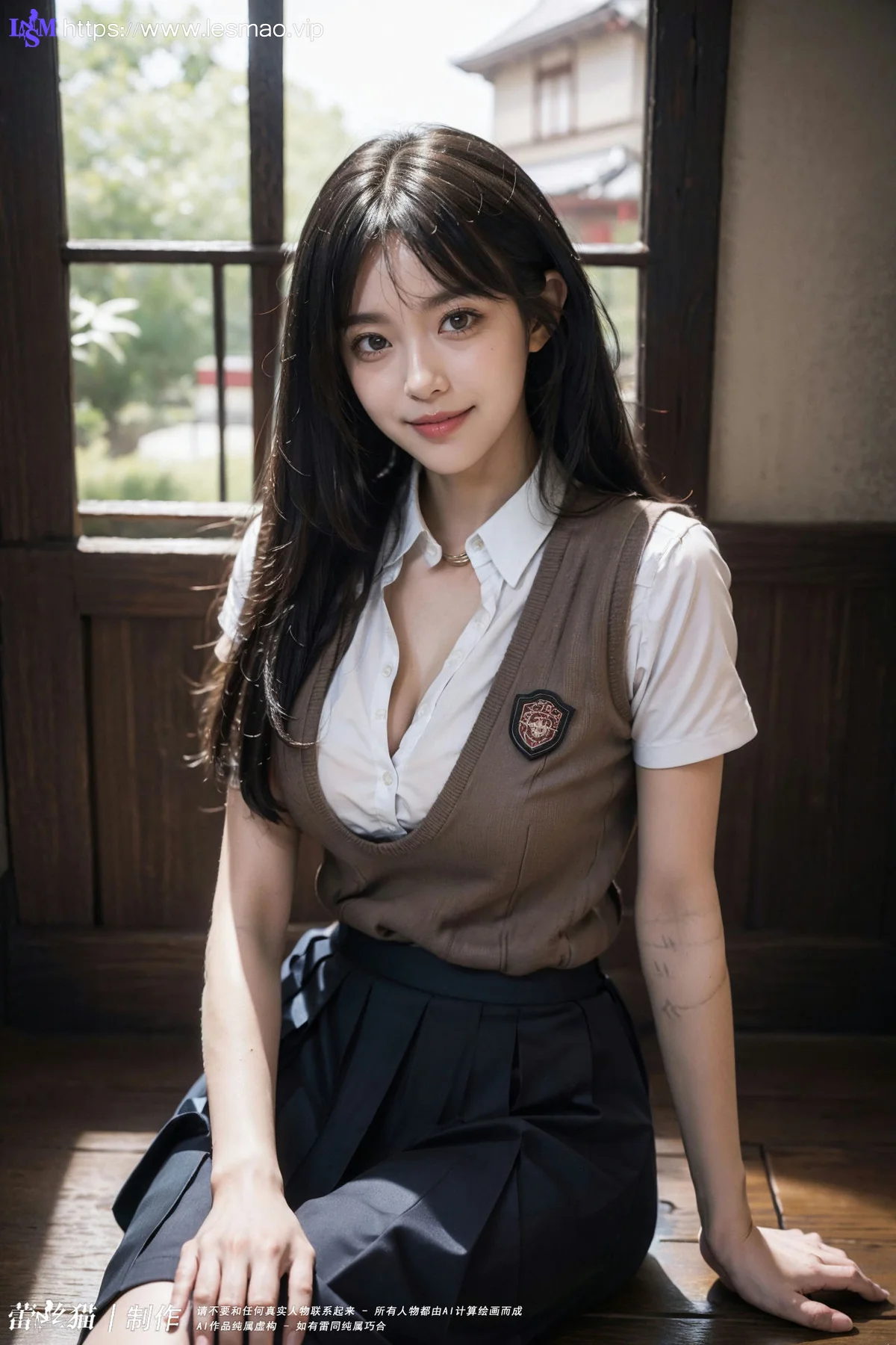 AIG  No.080 校园学妹jk制服 - 1