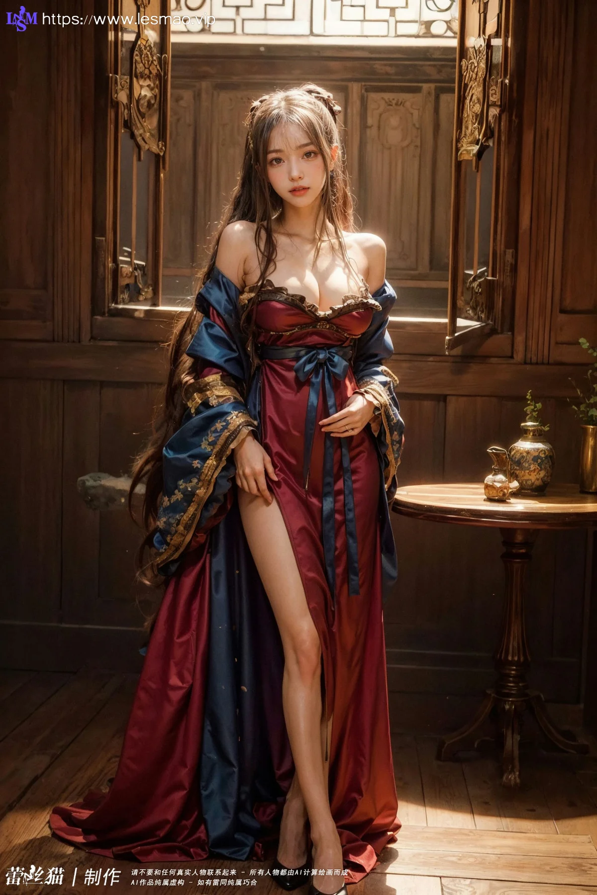 AIG  No.098 爆乳酥胸丝绸宫廷 - 10
