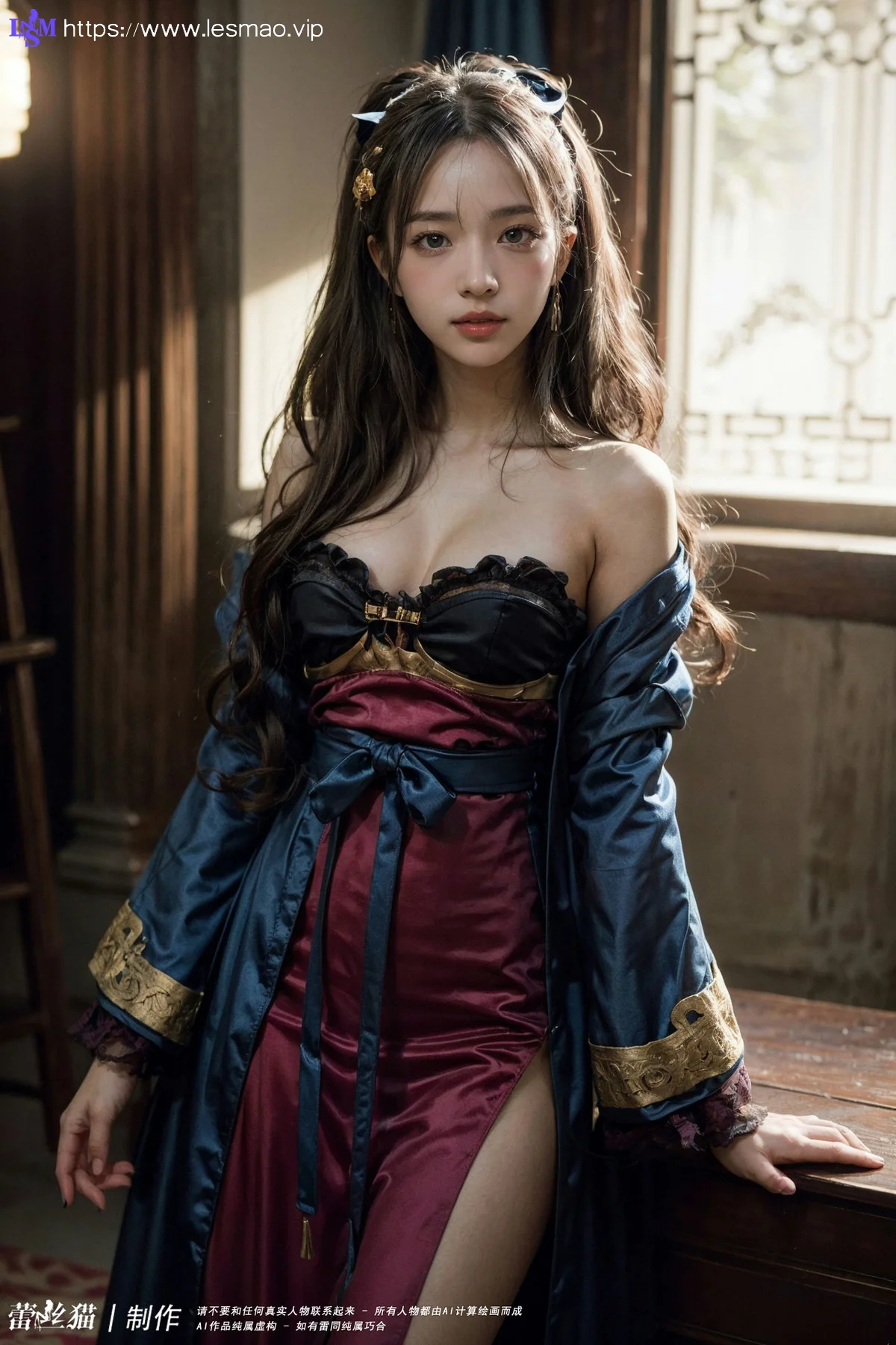 AIG  No.098 爆乳酥胸丝绸宫廷 - 5