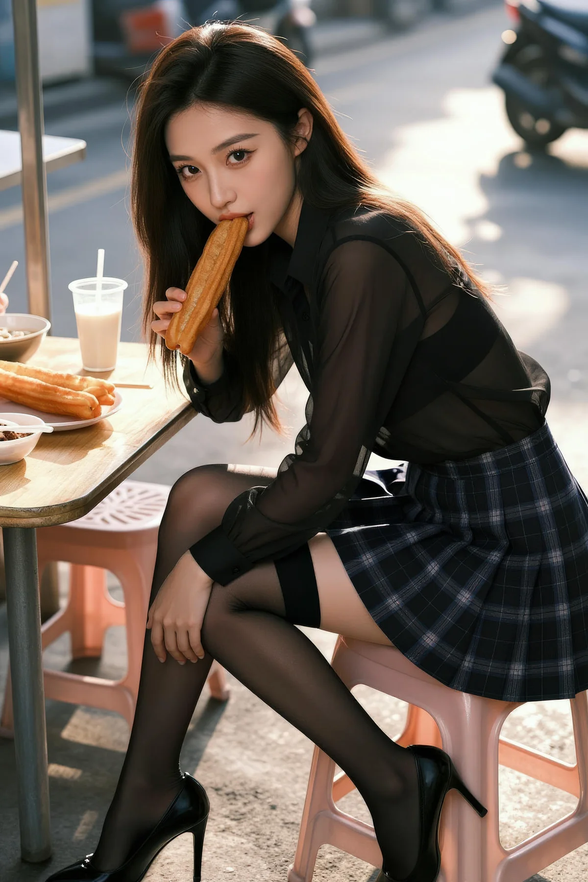 AIG  No.134  蔓蔓lura 美女职场的一天 - 7