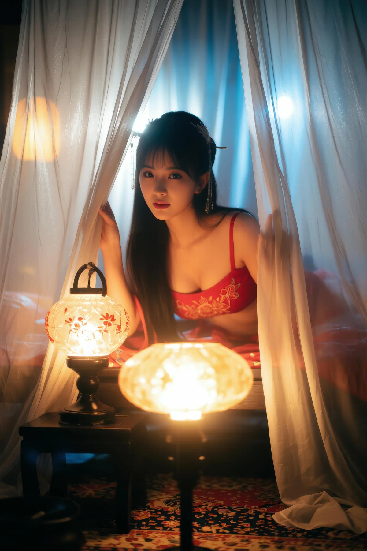 AIG  No.138 猫猫er古装红裙性感写真 - 4