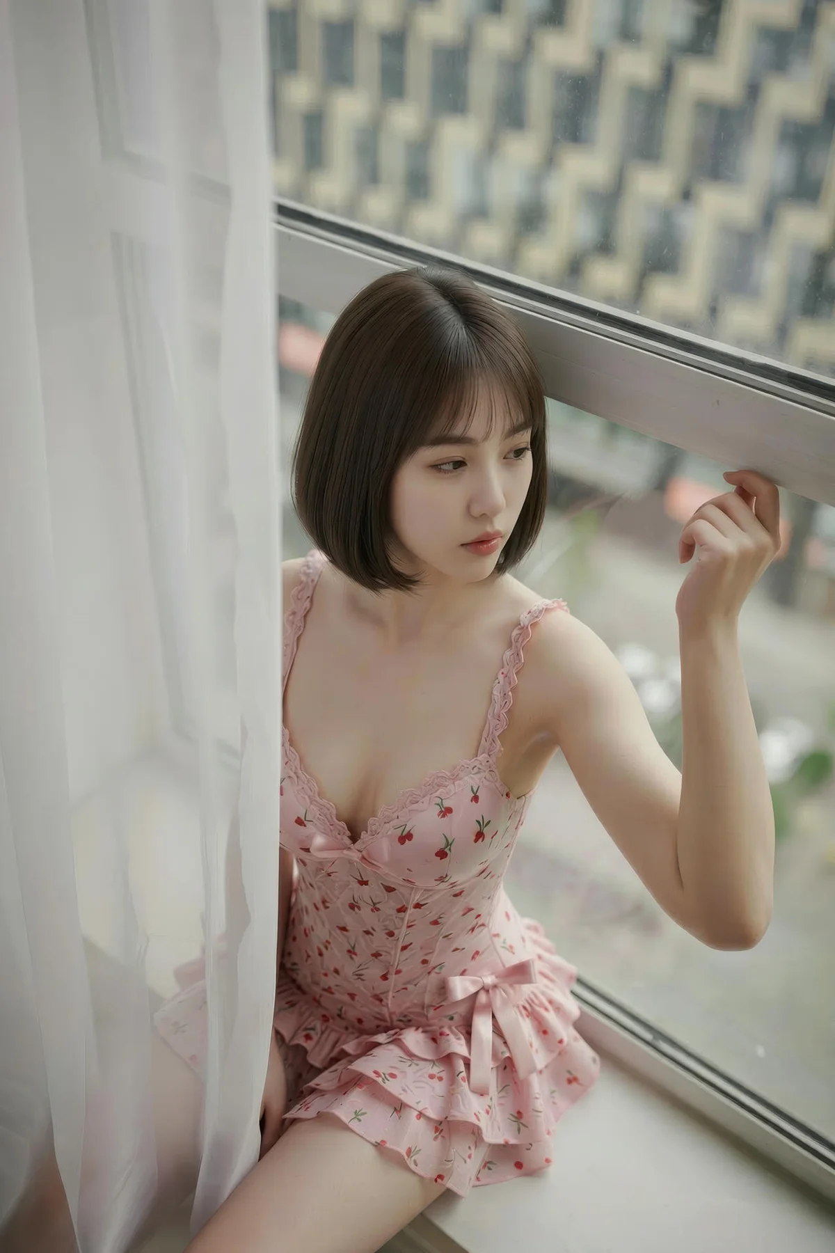 AIG  No.153 小乔不乔碎花比基尼酥胸美乳 - 10