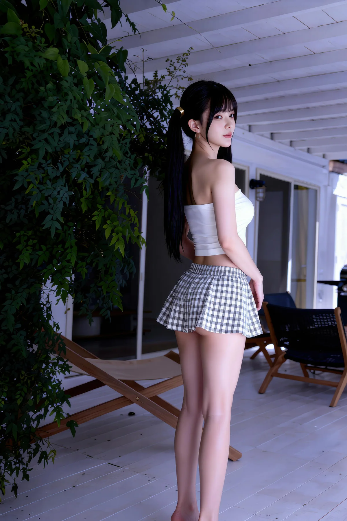 AIG  No.251 柚柚sasa短裙抹胸萝莉 - 7