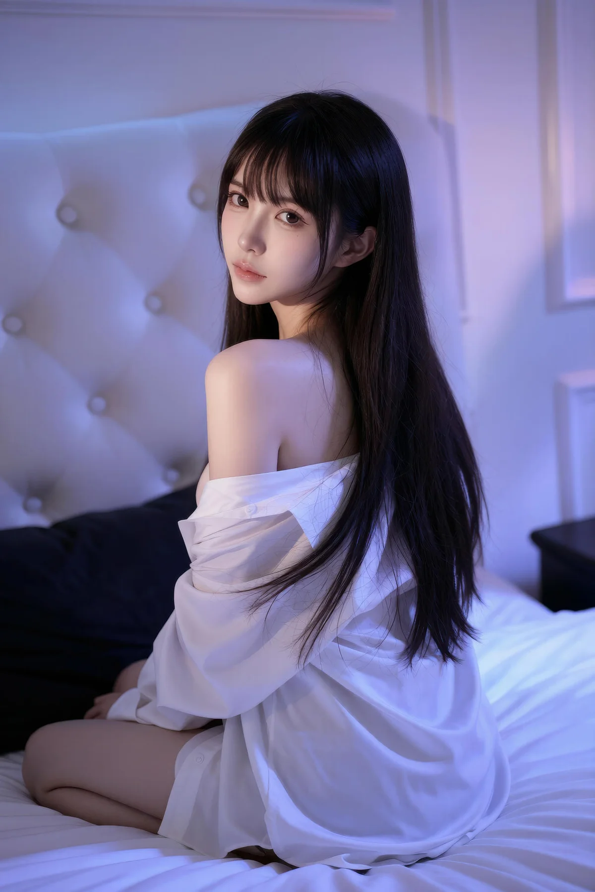 AIG  No.305 芭喜mila爆乳白衬衫玉背 - 10