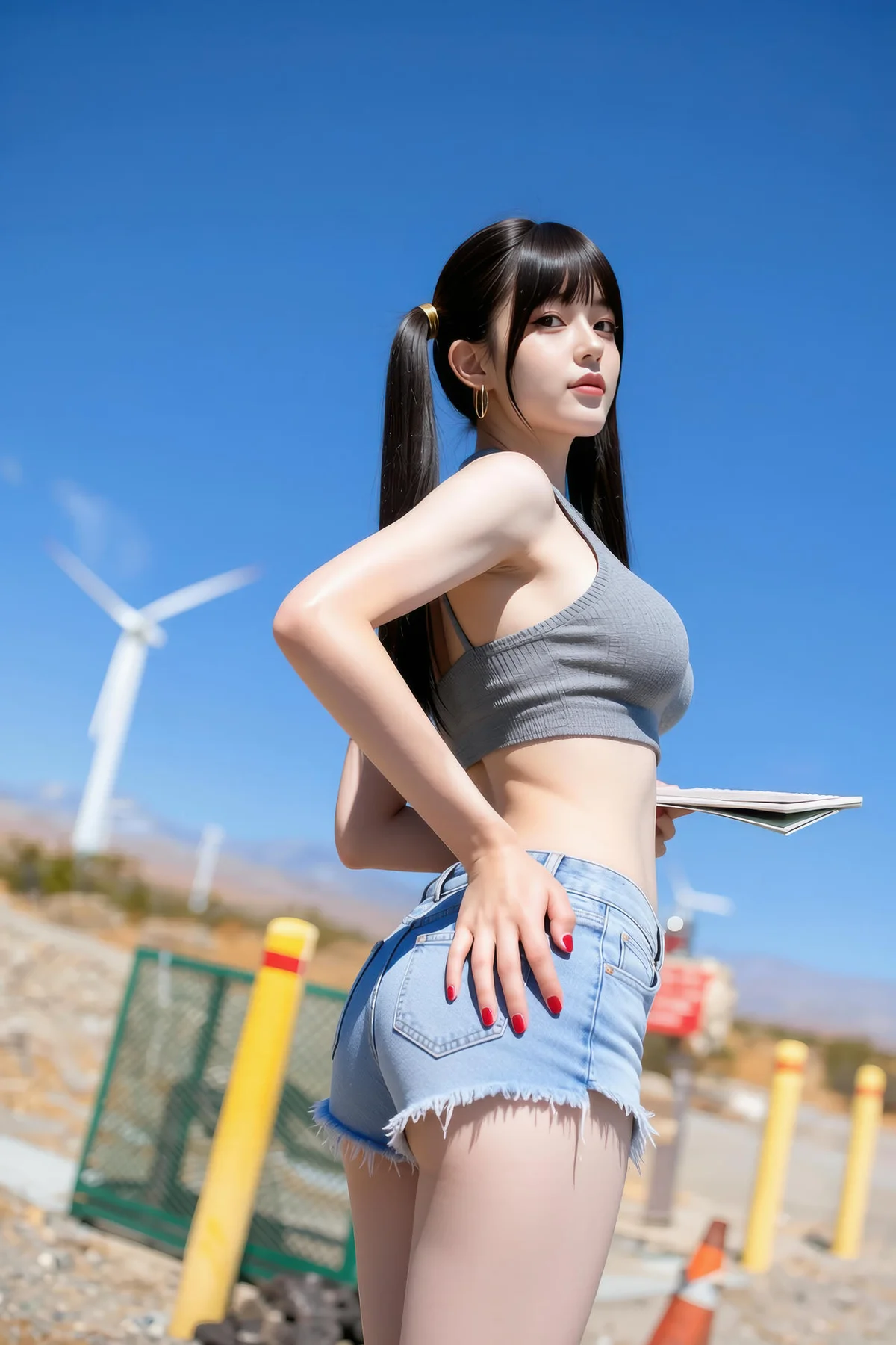 AIG  No.323 柚柚sasa超短牛仔裤写真 - 2