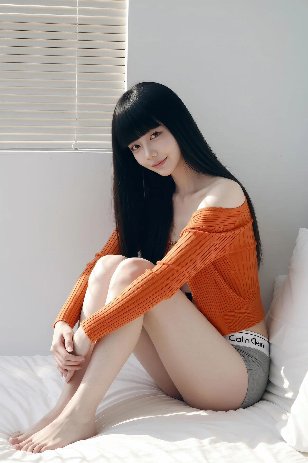 AIG  No.343 九歌lina橘色紧身衣爆乳 - 8