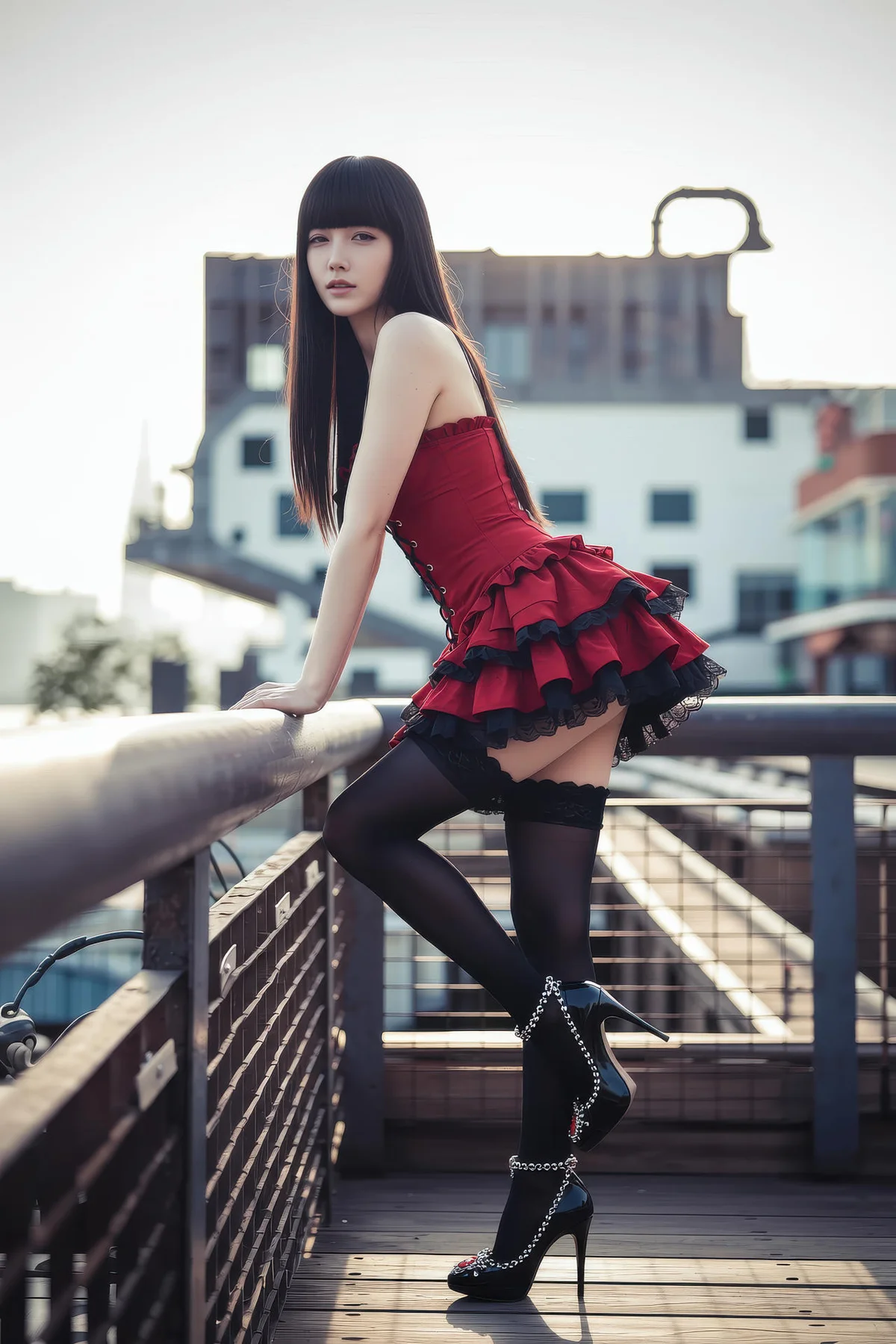 AIG  No.352 九歌lina黑丝高跟写真 - 5