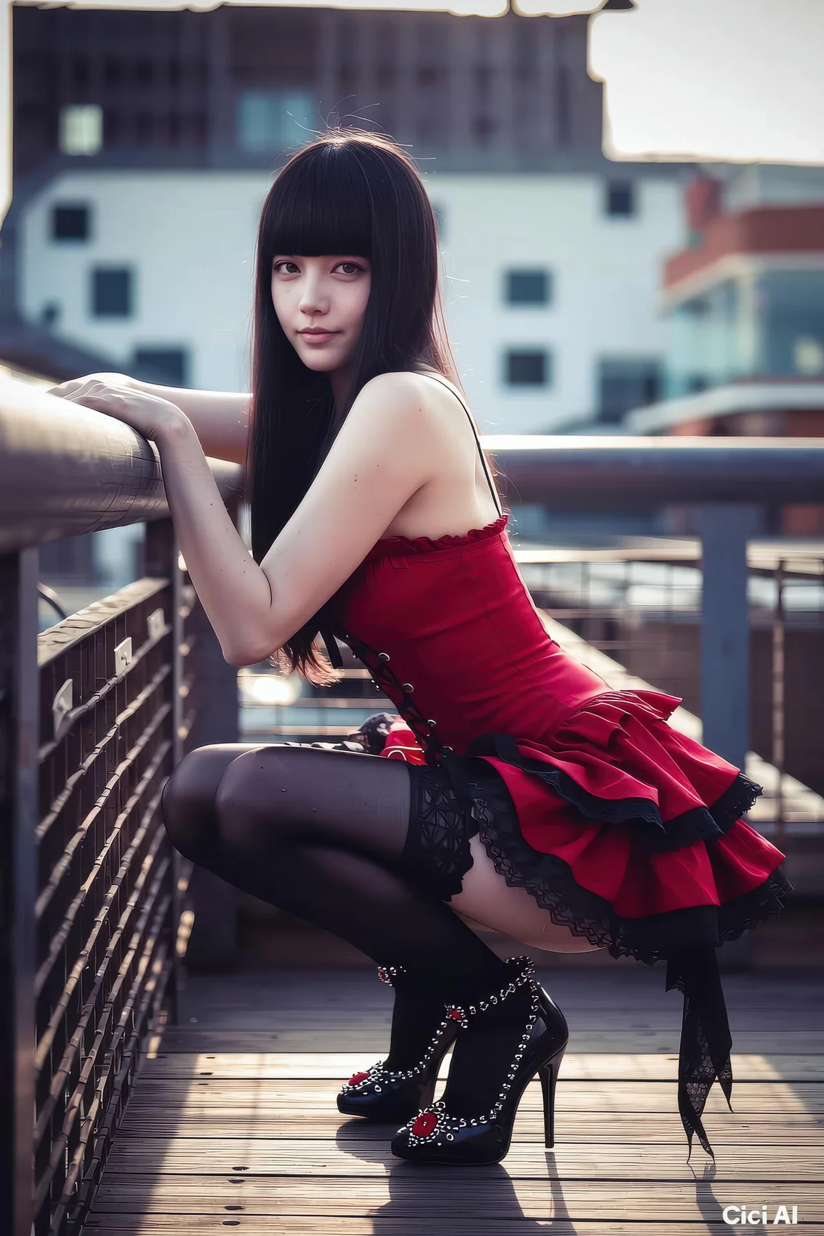 AIG  No.352 九歌lina黑丝高跟写真 - 6