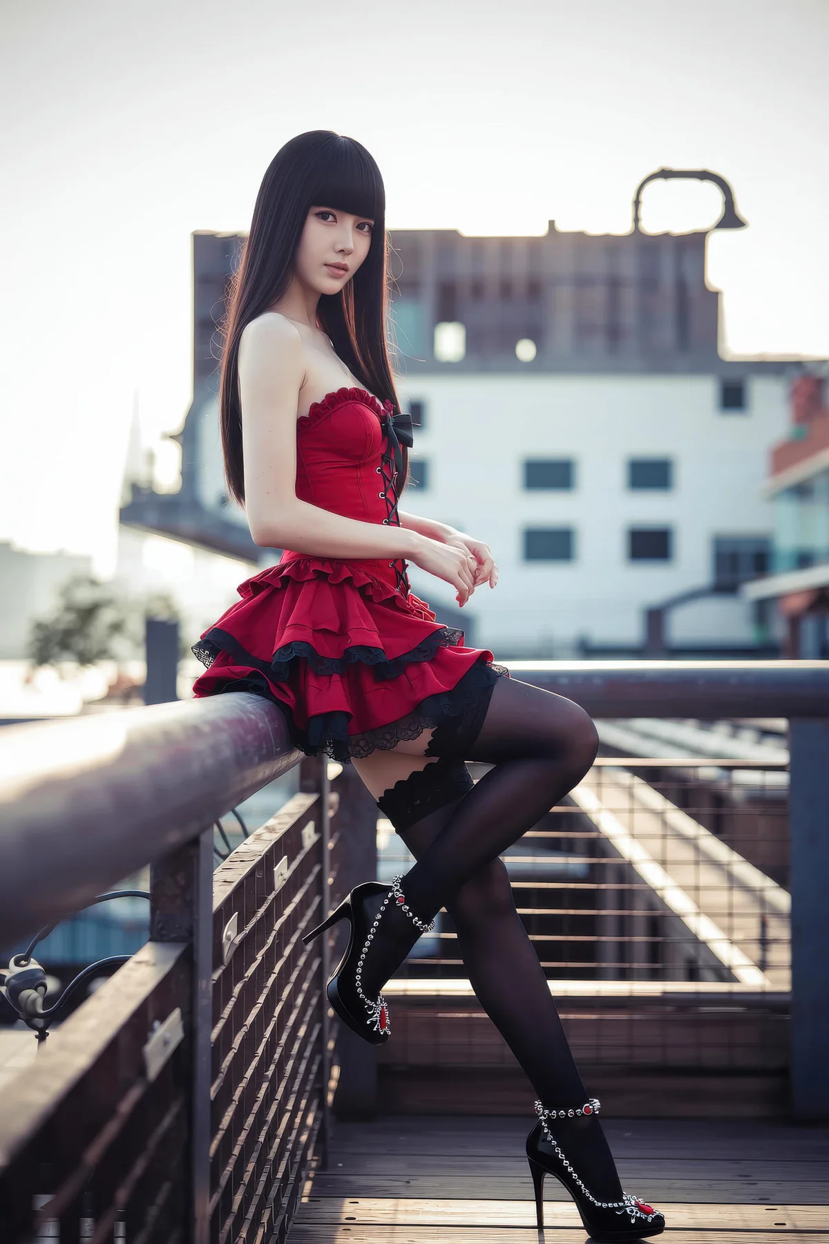 AIG  No.352 九歌lina黑丝高跟写真 - 7
