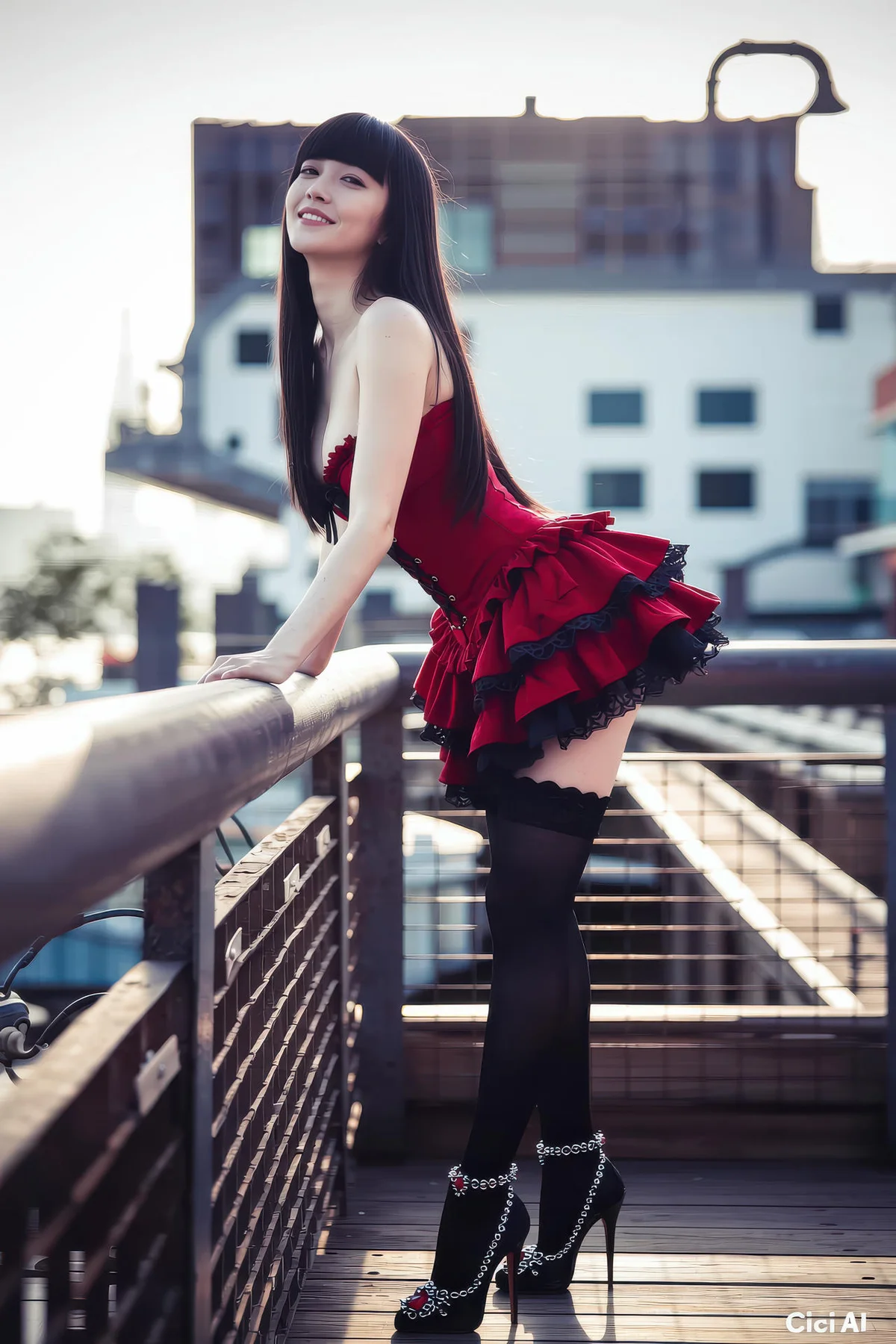 AIG  No.352 九歌lina黑丝高跟写真 - 4