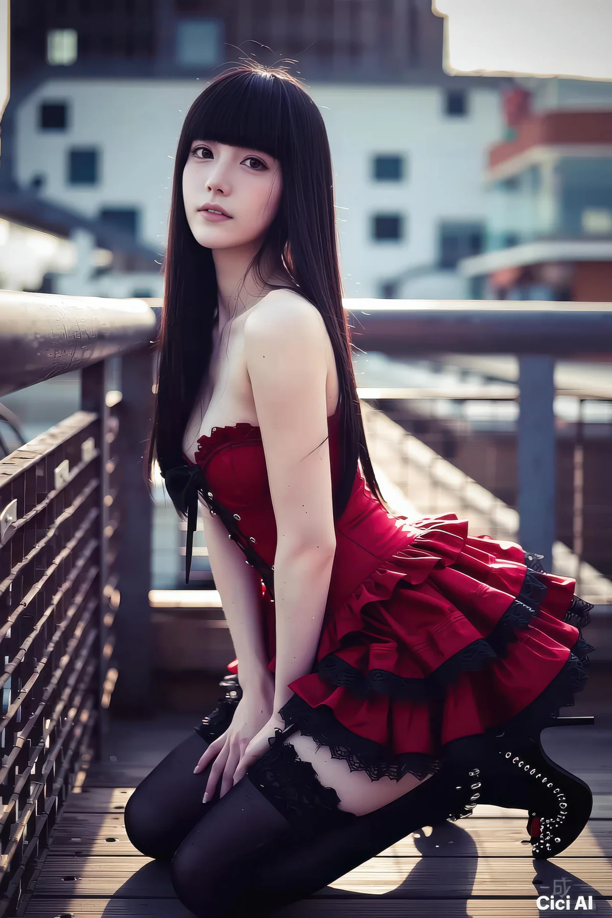 AIG  No.352 九歌lina黑丝高跟写真 - 5