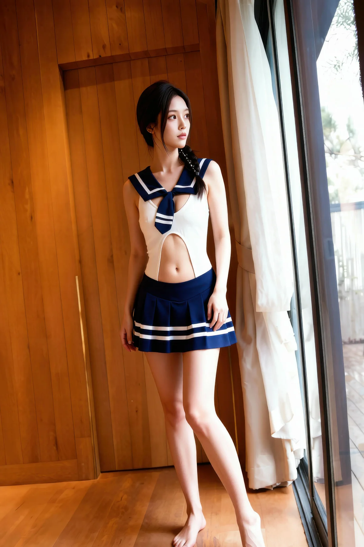AIG  No.365  熙蕾学姐jk制服短裙 - 7