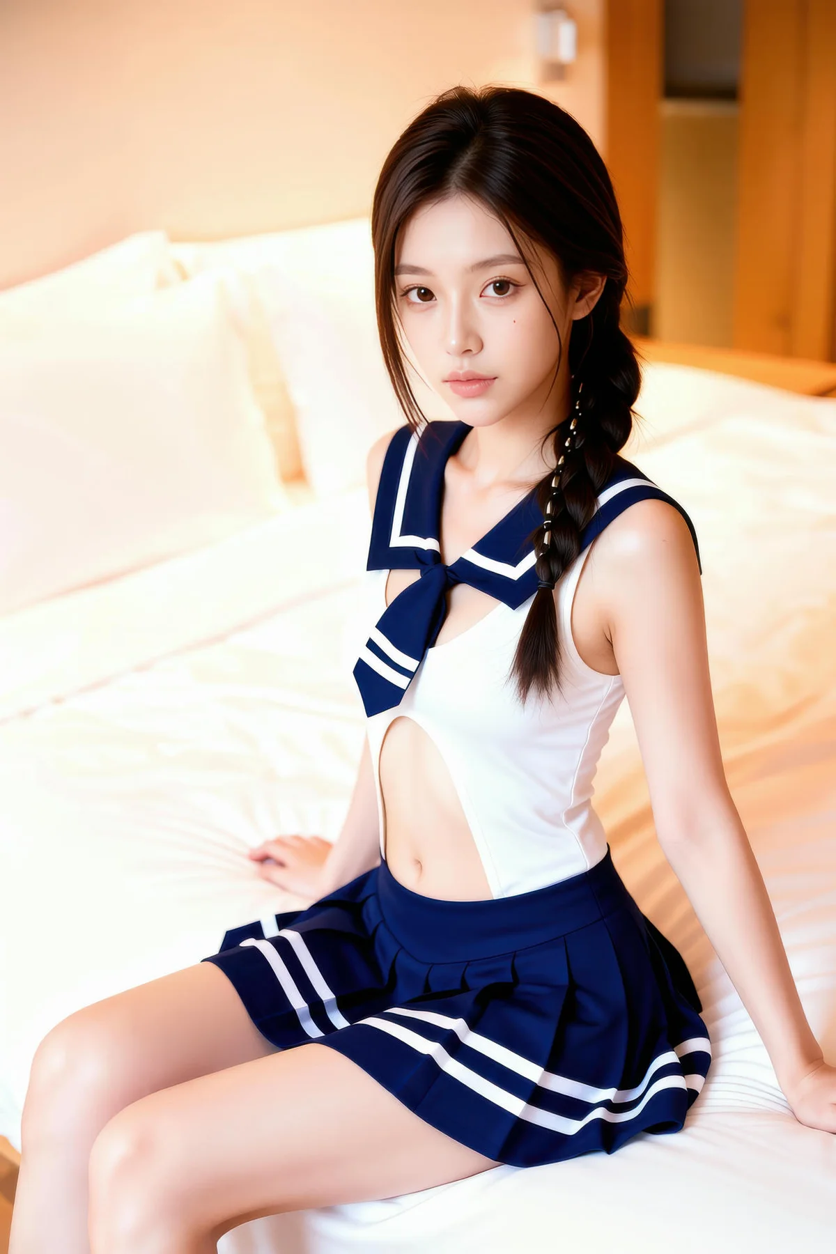 AIG  No.365  熙蕾学姐jk制服短裙 - 10