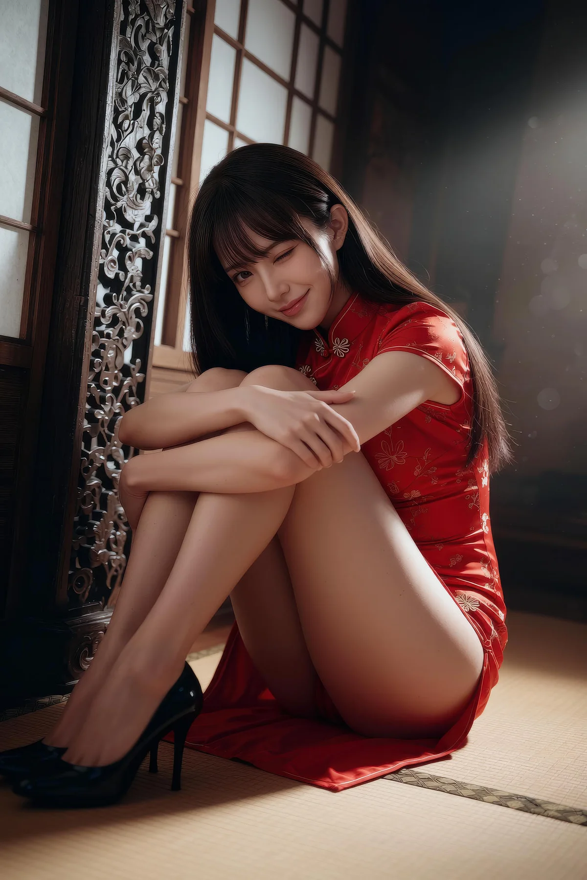 AIG  No.373 芭喜mila性感红裙制服 - 10