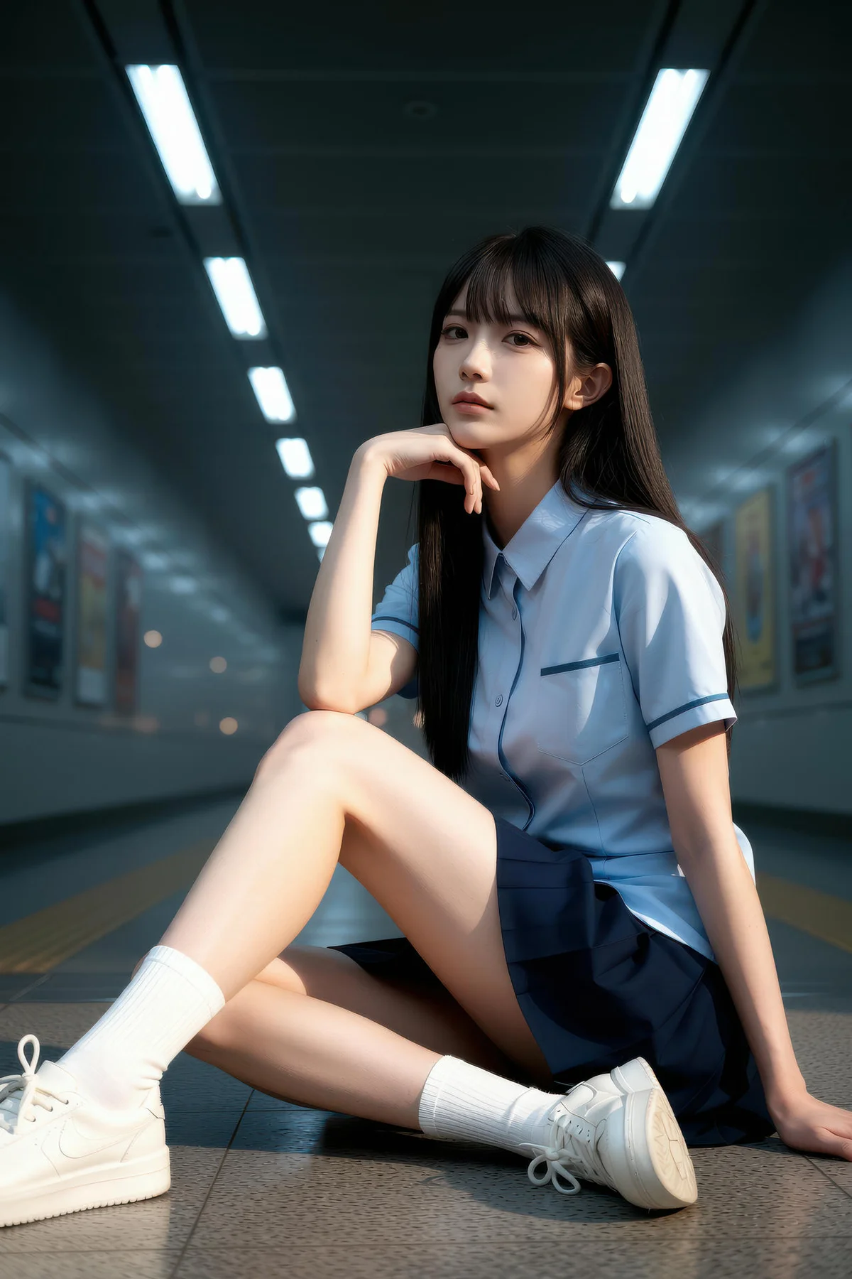 AIG  No.375 芭喜mila制服jk短裙写真 - 2