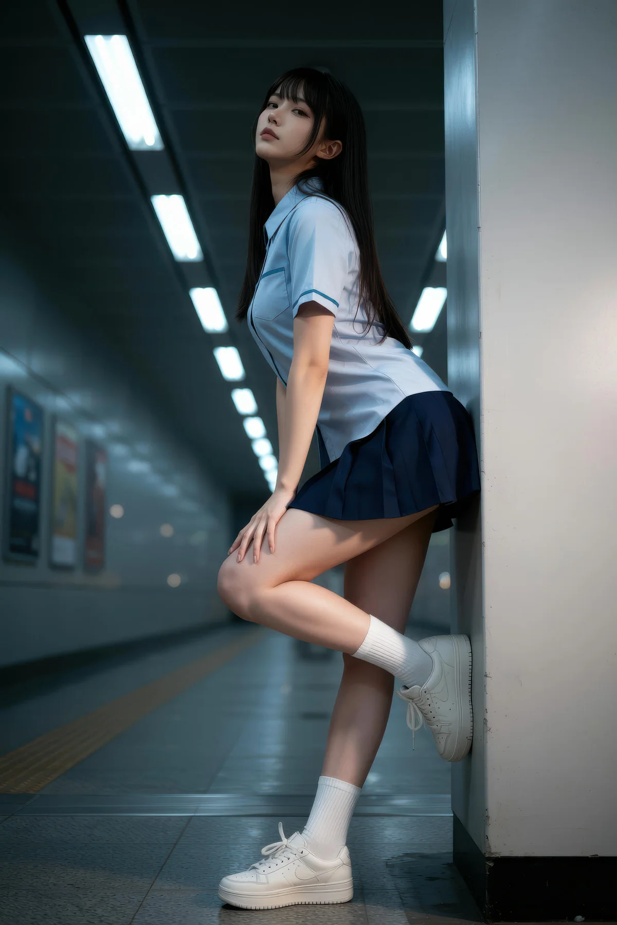 AIG  No.375 芭喜mila制服jk短裙写真 - 3