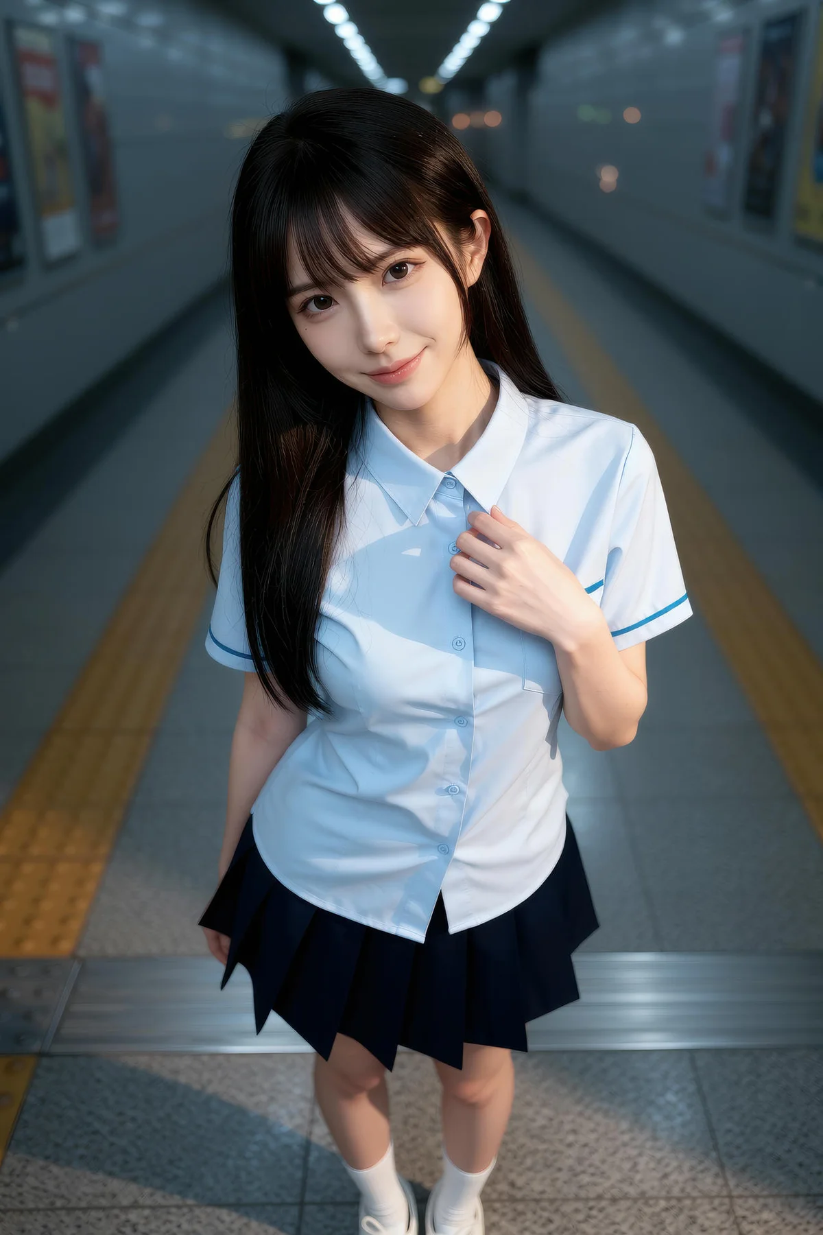 AIG  No.375 芭喜mila制服jk短裙写真 - 4