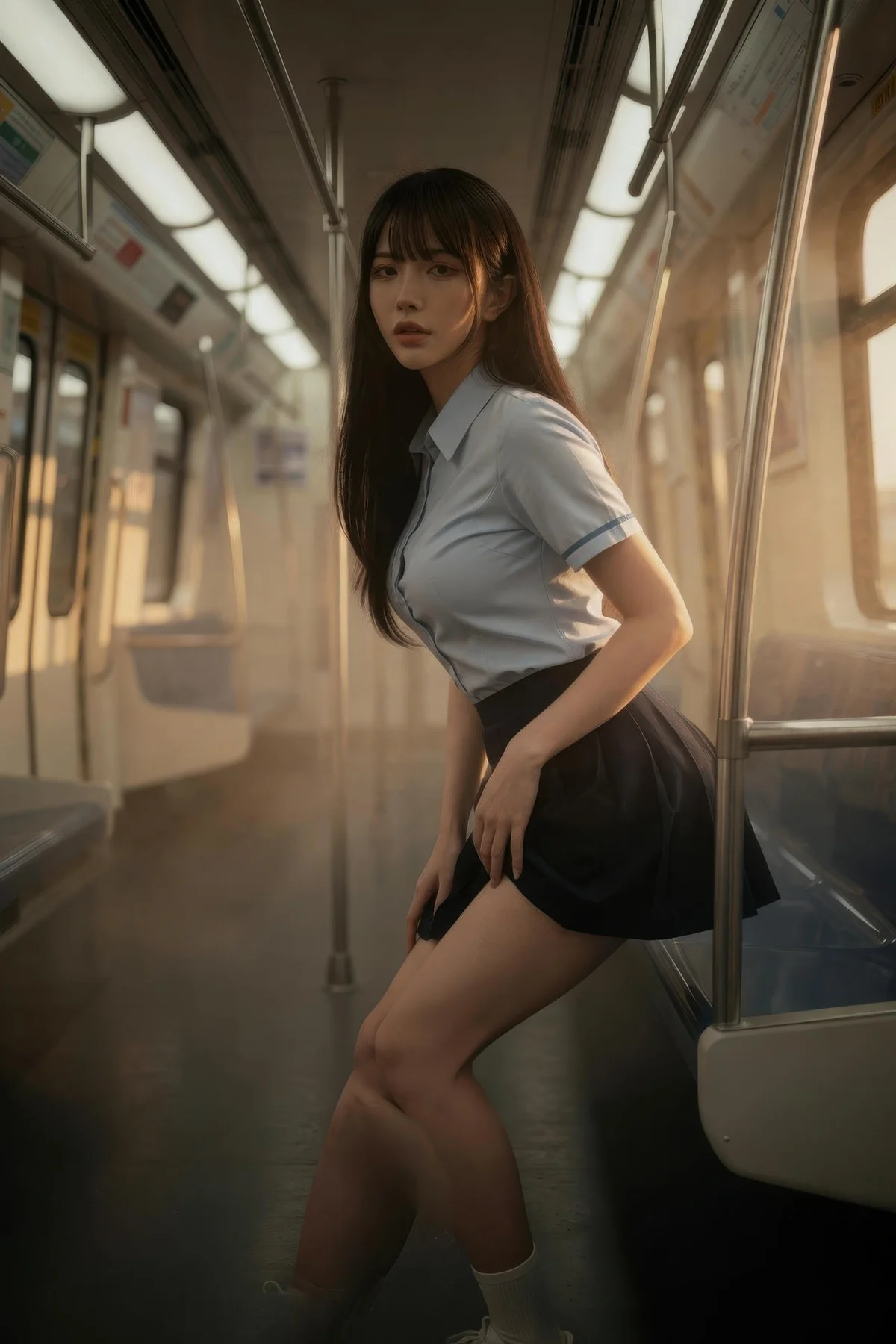 AIG  No.375 芭喜mila制服jk短裙写真 - 6