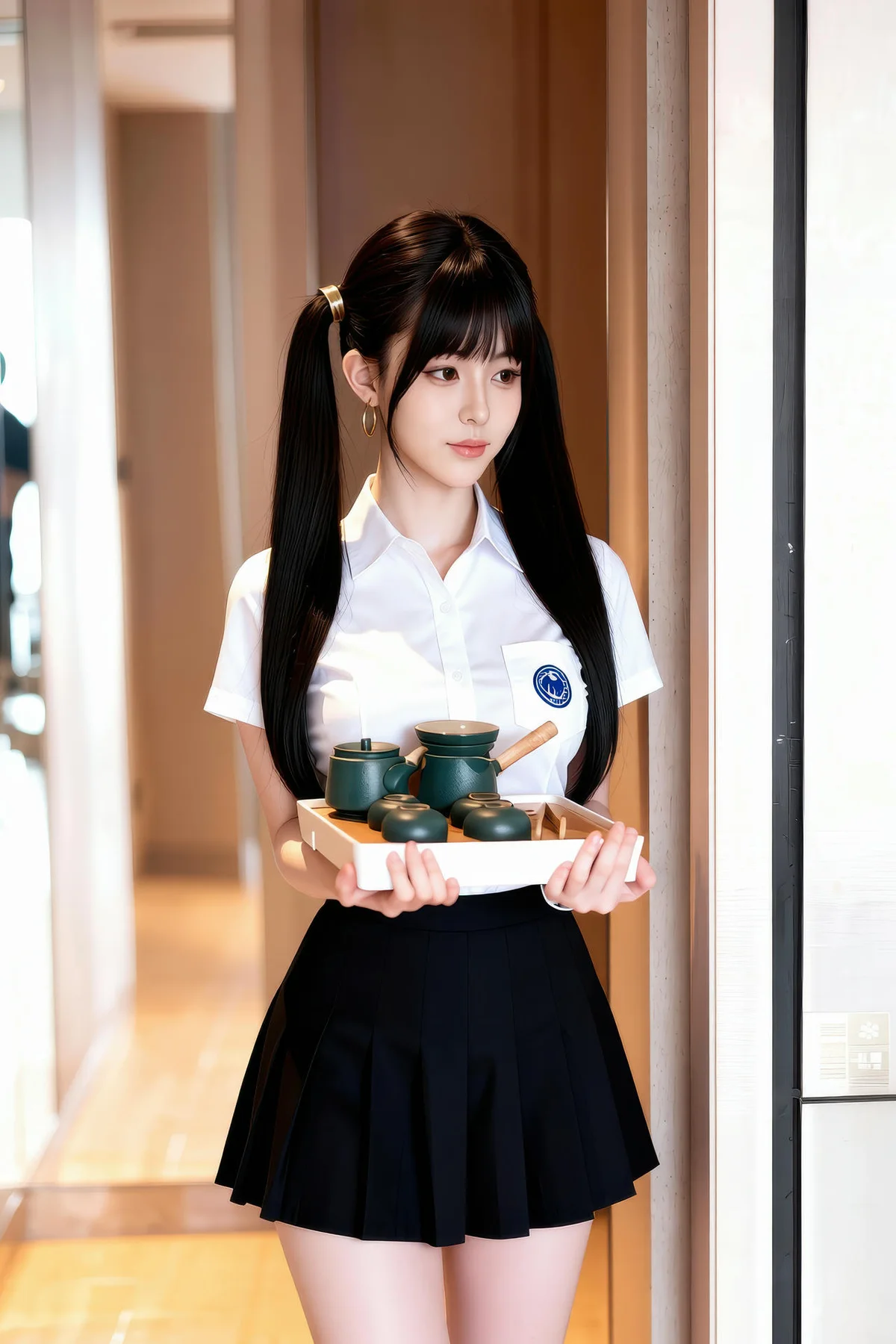 AIG  No.384 柚柚sasa制服jk少女 - 1