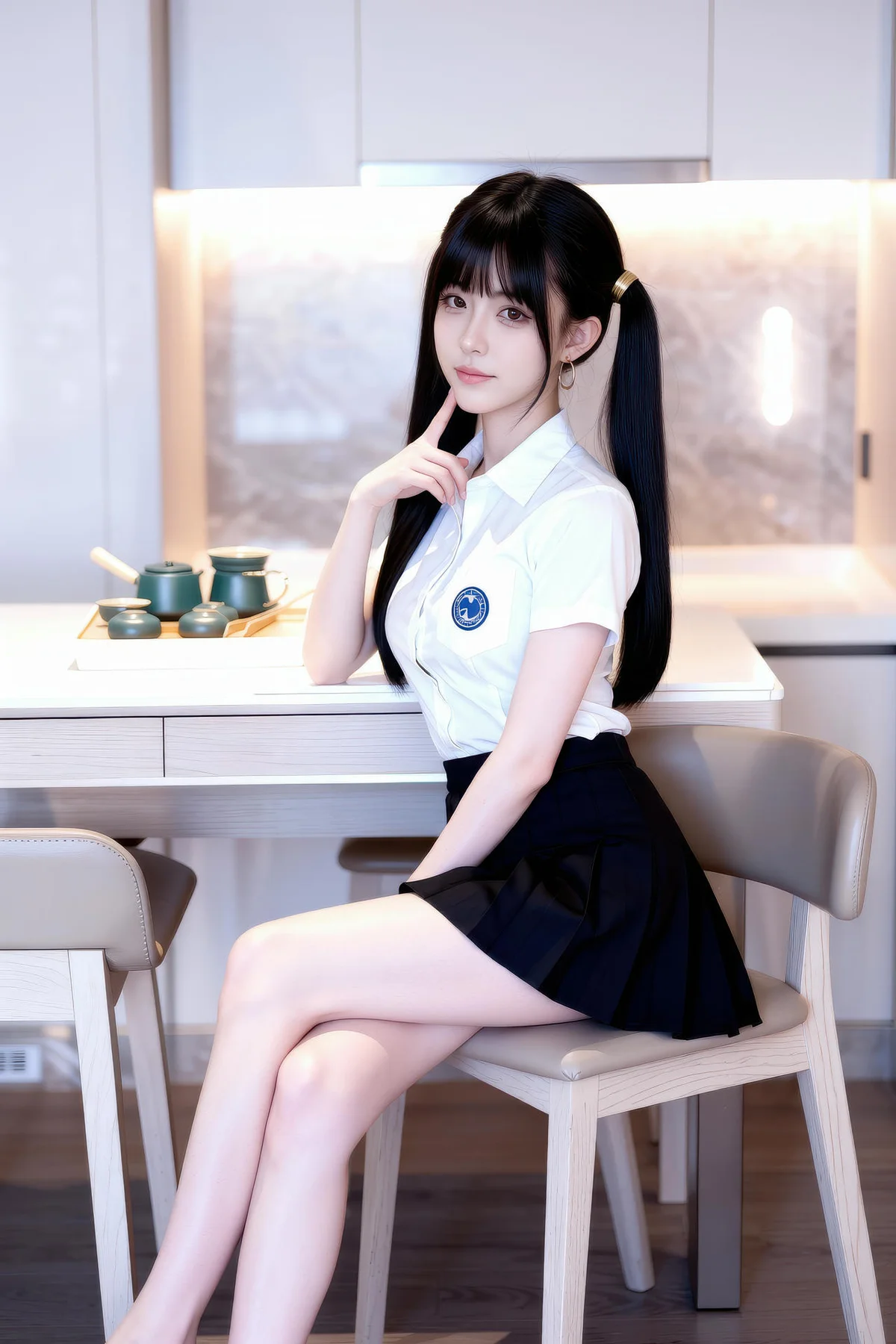 AIG  No.384 柚柚sasa制服jk少女 - 9