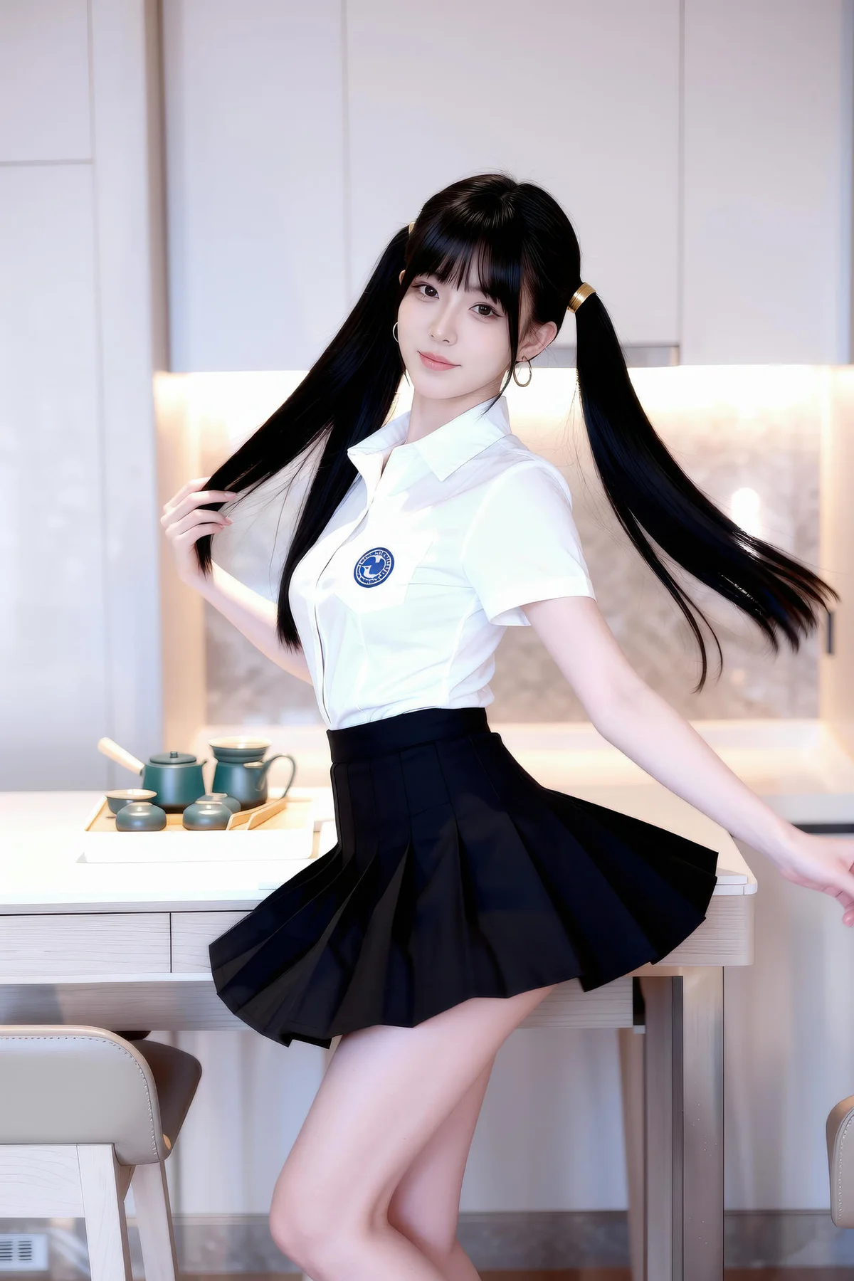 AIG  No.384 柚柚sasa制服jk少女 - 10