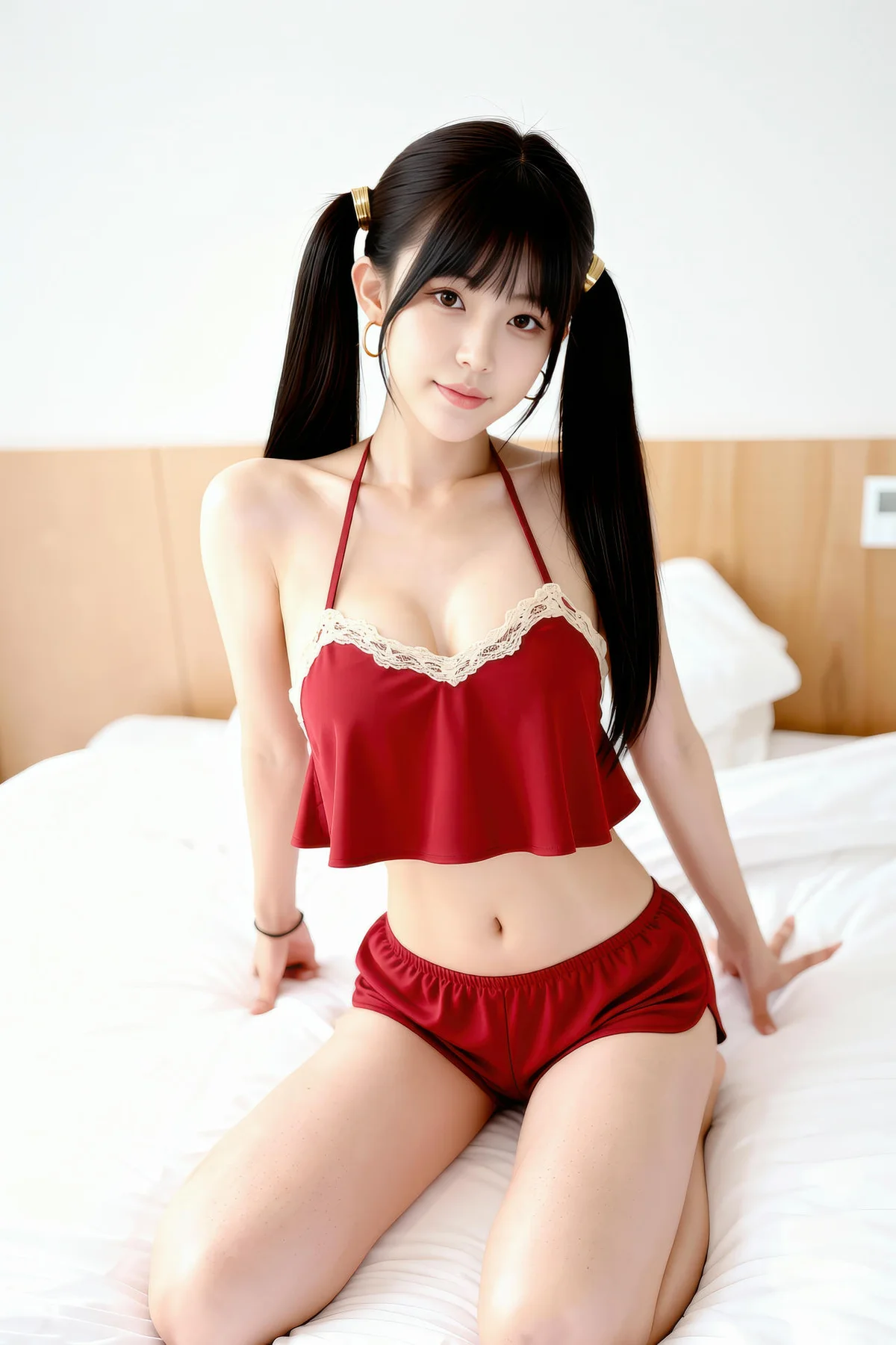 AIG  No.403 柚柚sasa性感香肩睡衣 - 9