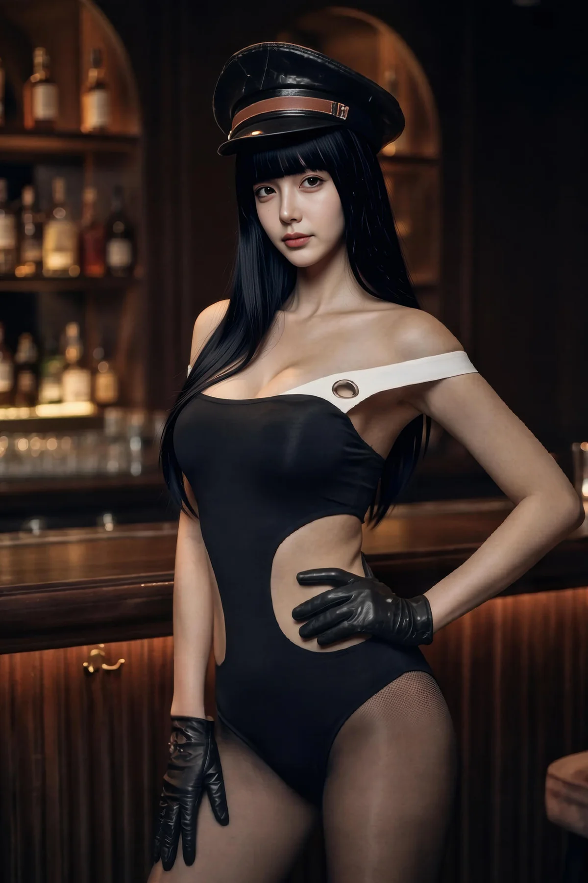 AIG  No.407 九歌lina欧美范黑丝 - 1