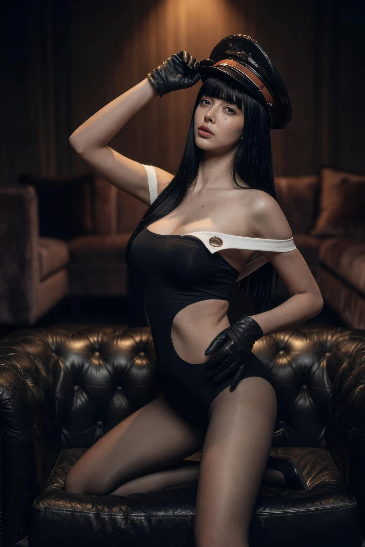 AIG  No.407 九歌lina欧美范黑丝 - 3
