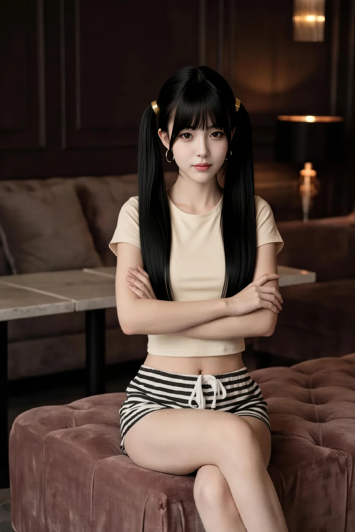 AIG  No.410 柚柚sasa俏皮短裤写真 - 1