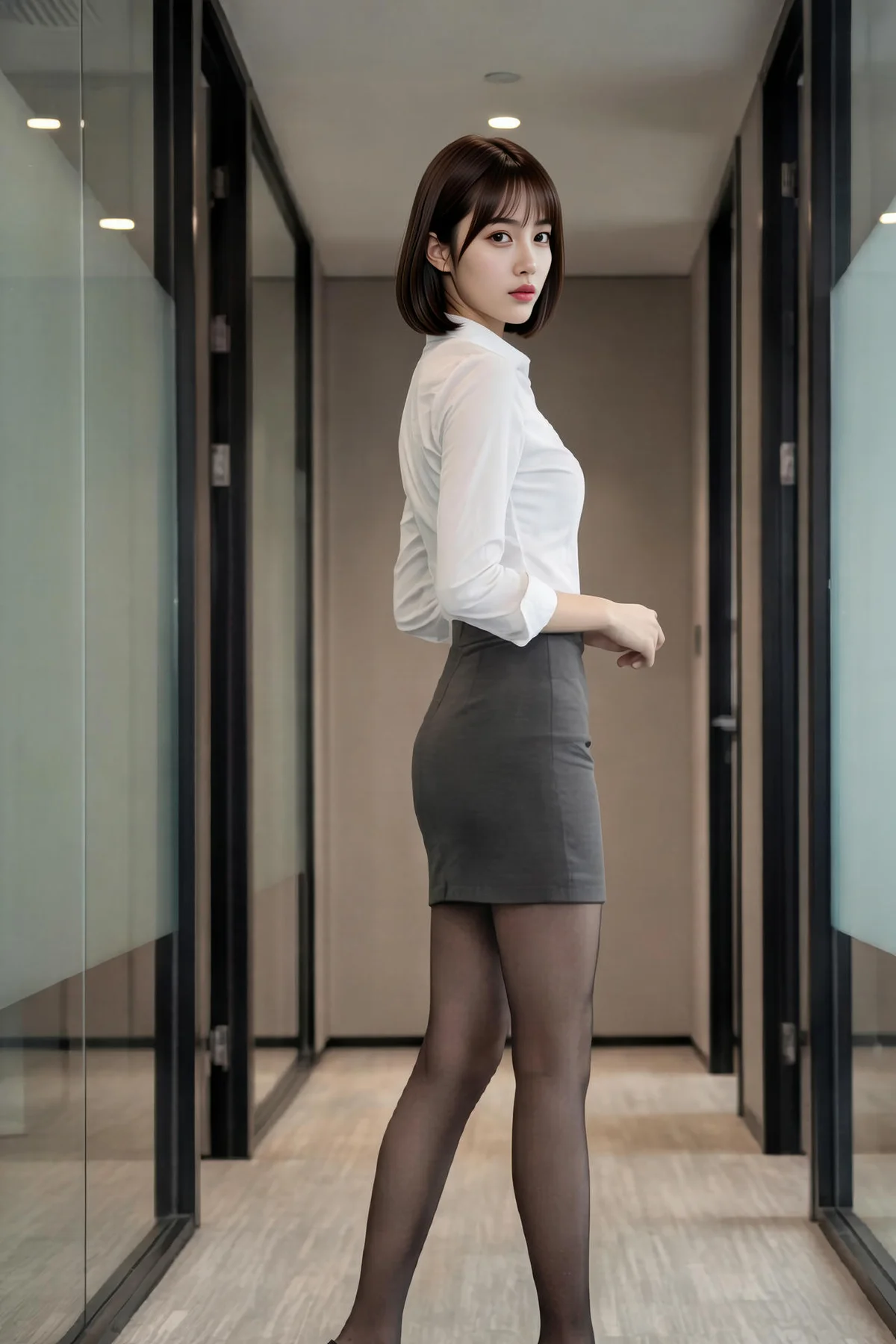 AIG  No.414 小乔办公室ol制服 - 3
