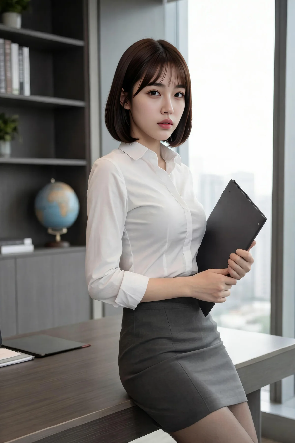 AIG  No.414 小乔办公室ol制服 - 4