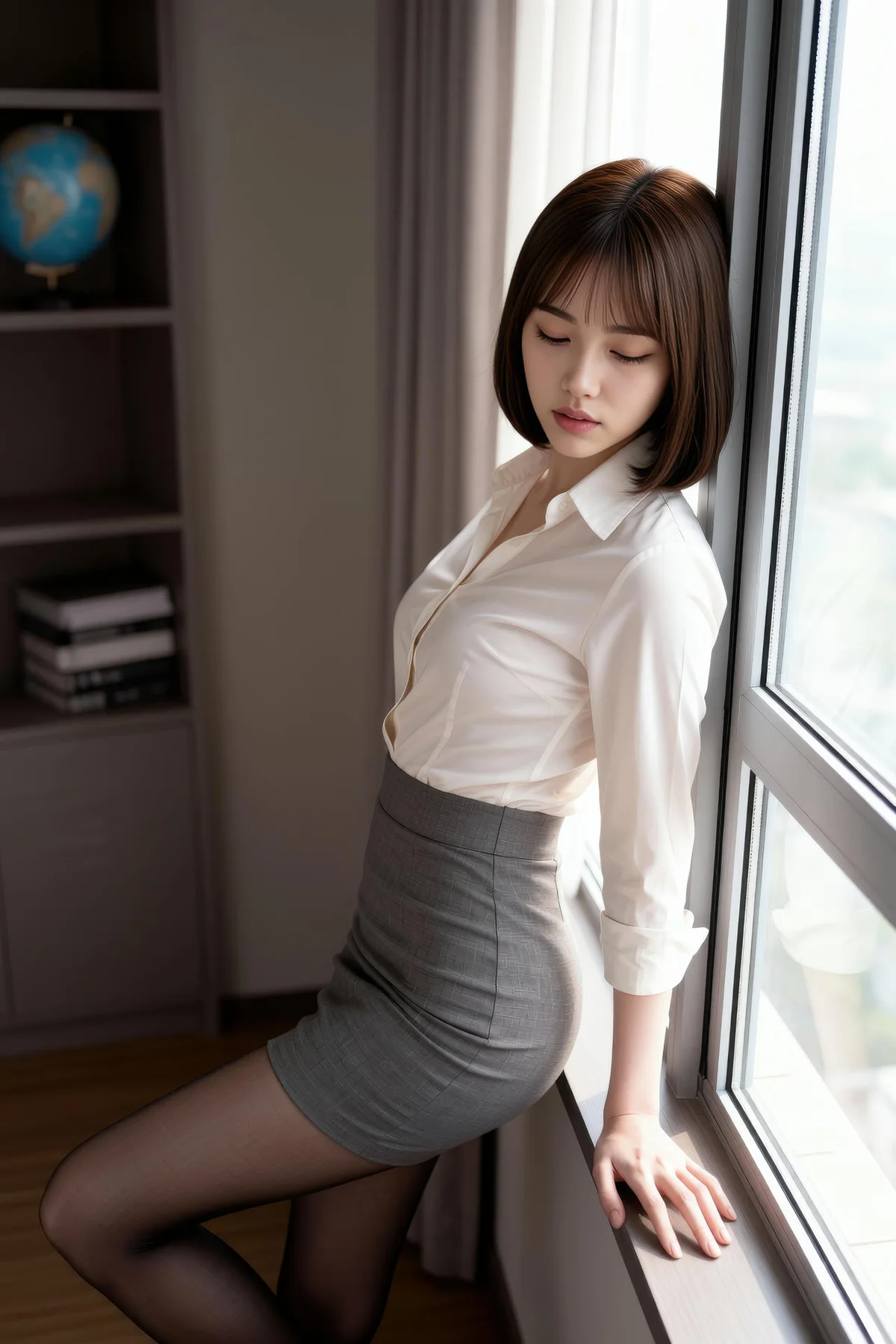 AIG  No.414 小乔办公室ol制服 - 9