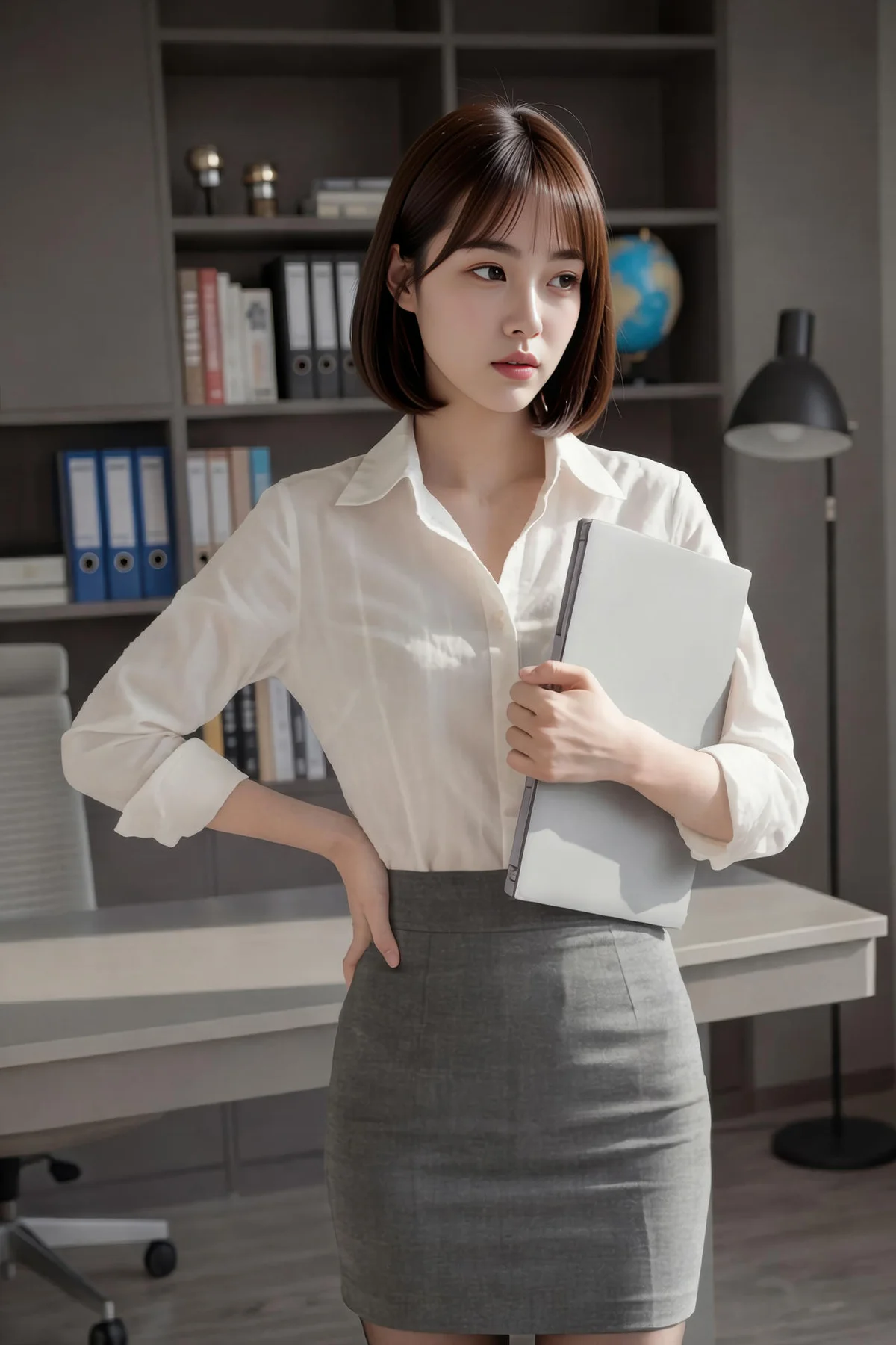 AIG  No.414 小乔办公室ol制服 - 3