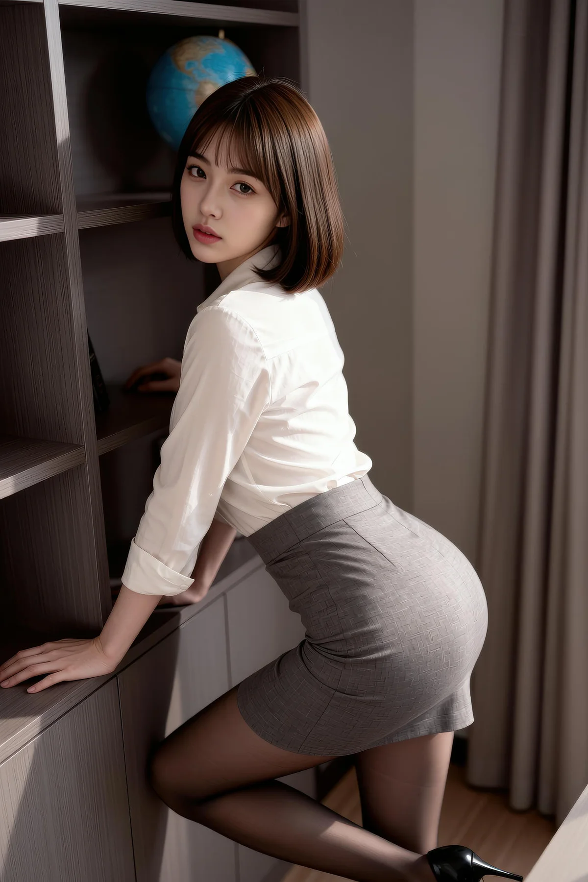 AIG  No.414 小乔办公室ol制服 - 9