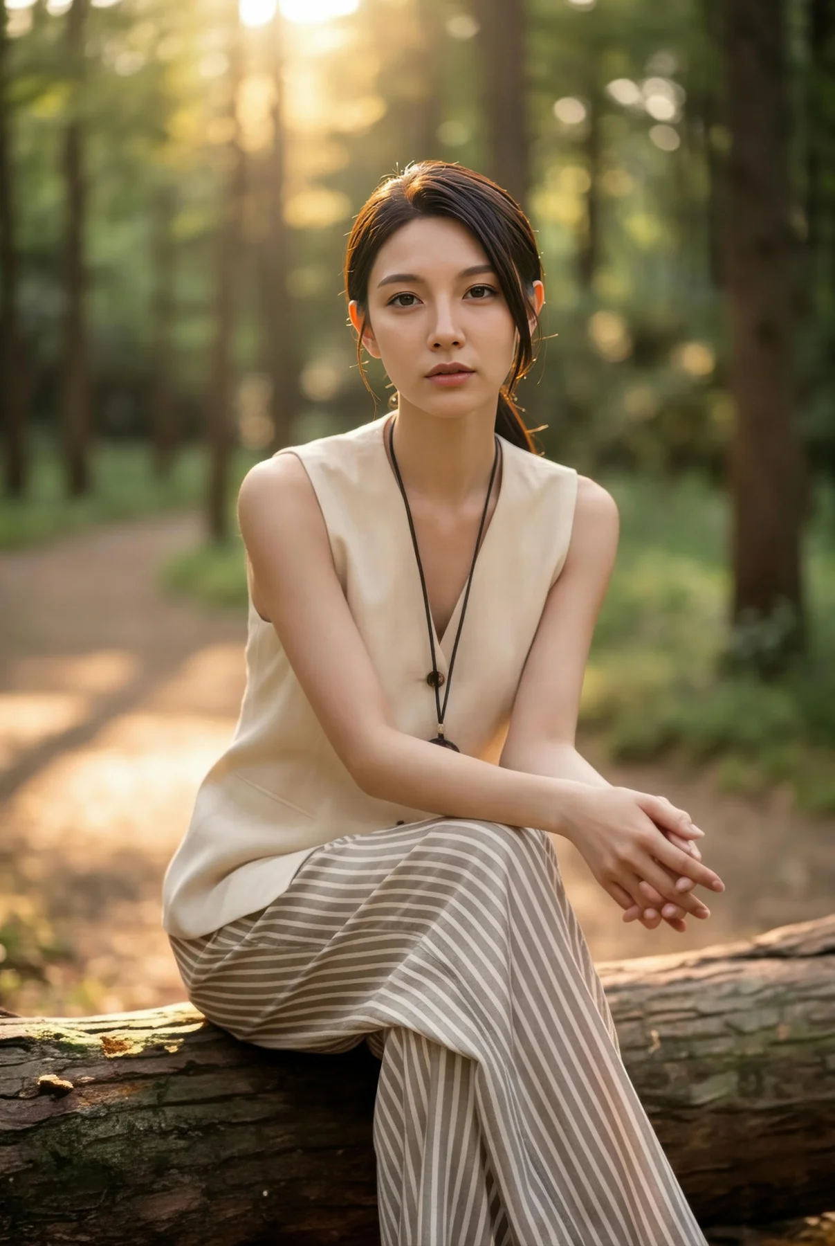 AIG  No.420 柒琪喵爆乳森林写真 - 4